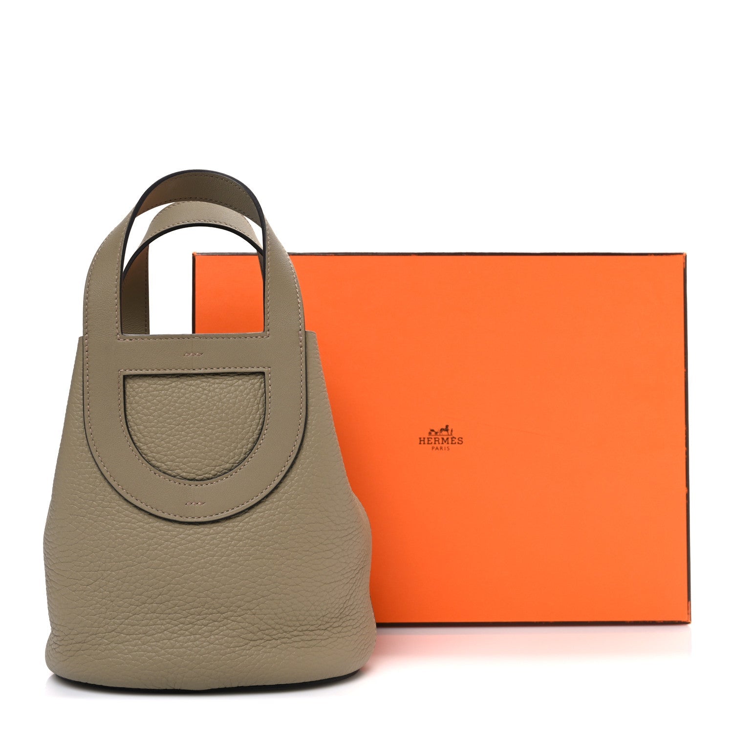 エルメス インザループ 18 Beige Marfa トリヨンクレマンス / スイフト ゴールド金具 HERMES IN-THE-LOOP 18 BEIGE MARFA TAURILLON CLEMENCE / SWIFT GOLD HARDWARE