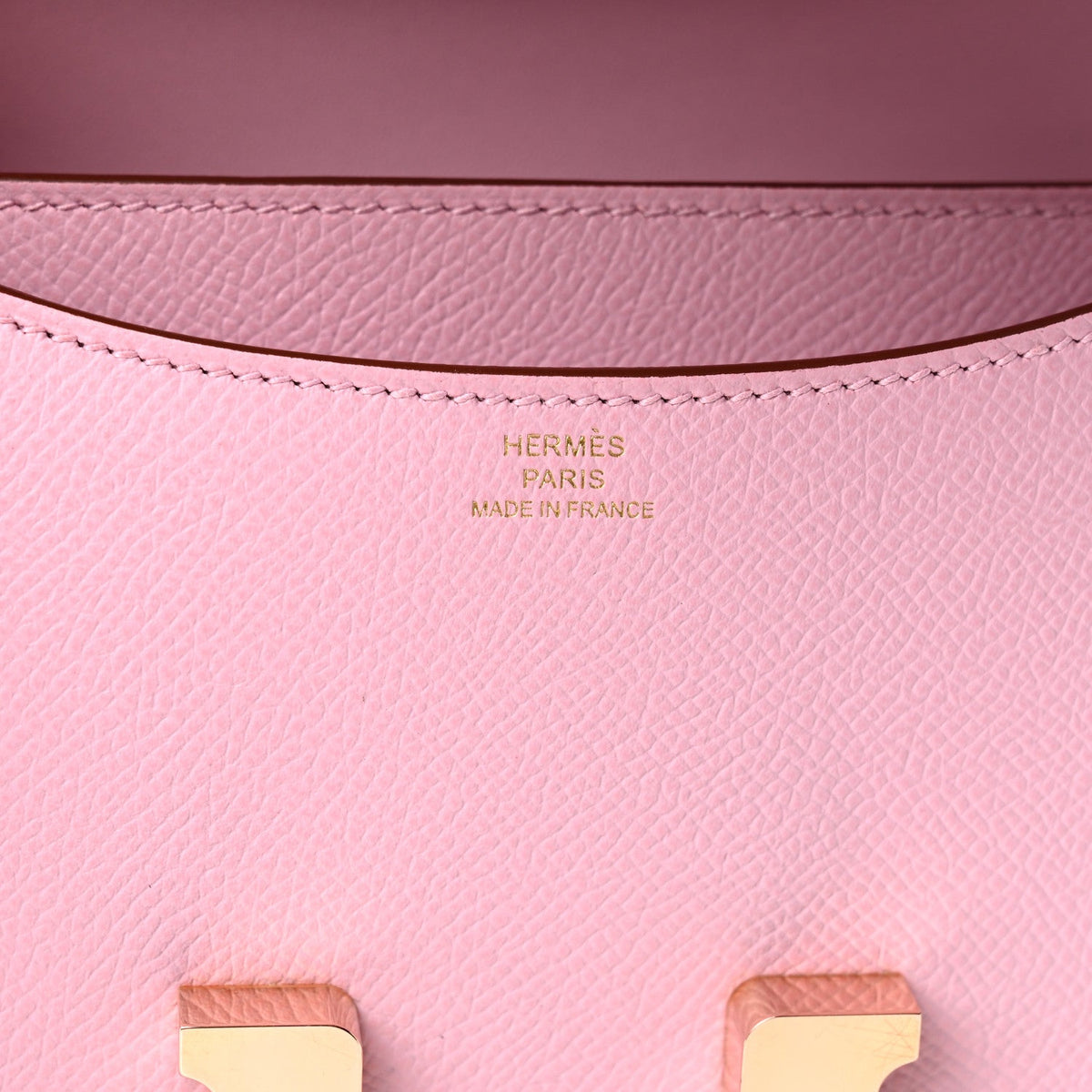 エルメス ミニコンスタンス 18 Mauve Sylvestre エプソン ローズゴールド金具 HERMES MINI CONSTANCE 18 MAUVE SYLVESTRE EPSOM ROSE GOLD HARDWARE