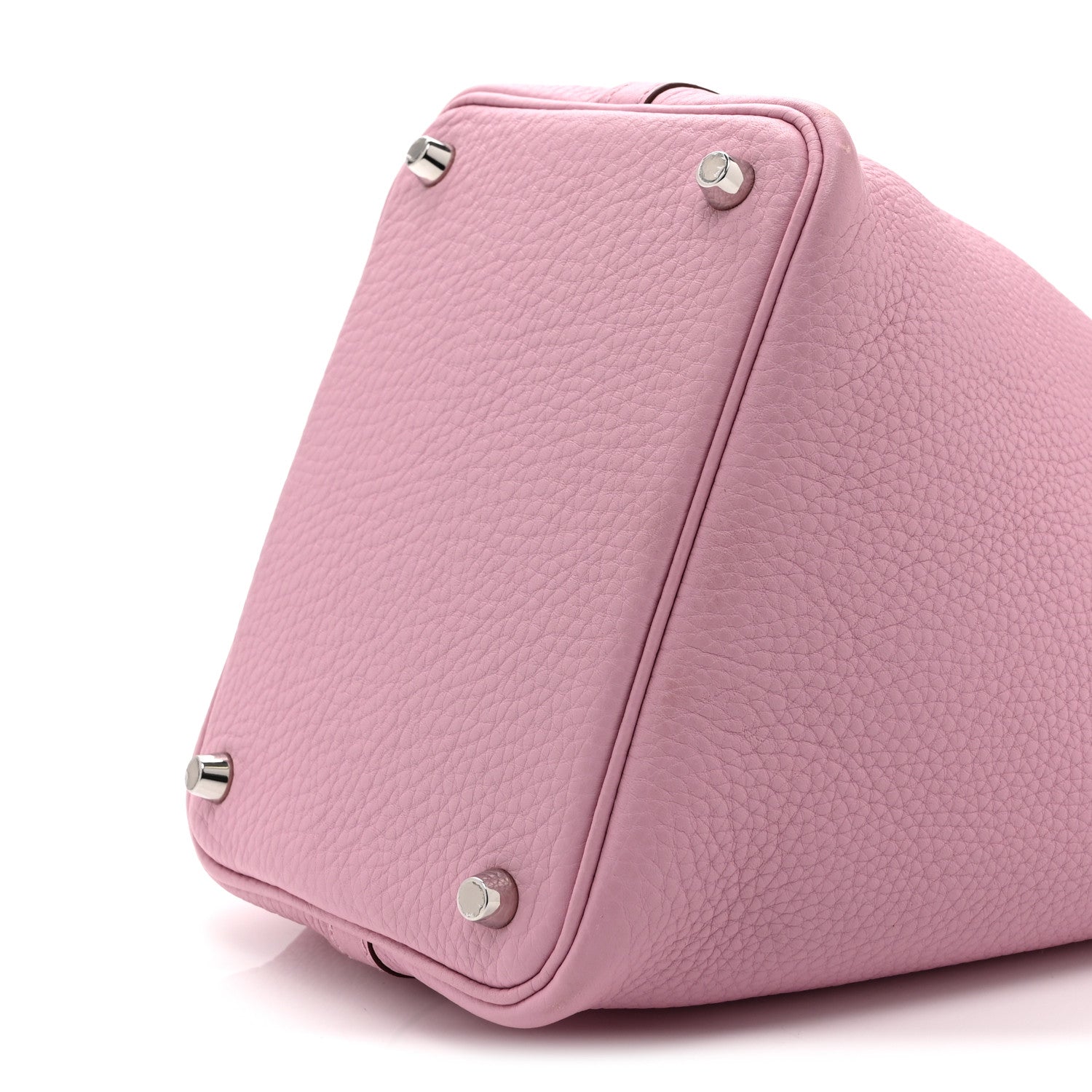 HERMES PICOTIN LOCK PM 18 MAUVE SYLVESTRE TAURILLON CLEMENCE SILVER HARDWARE