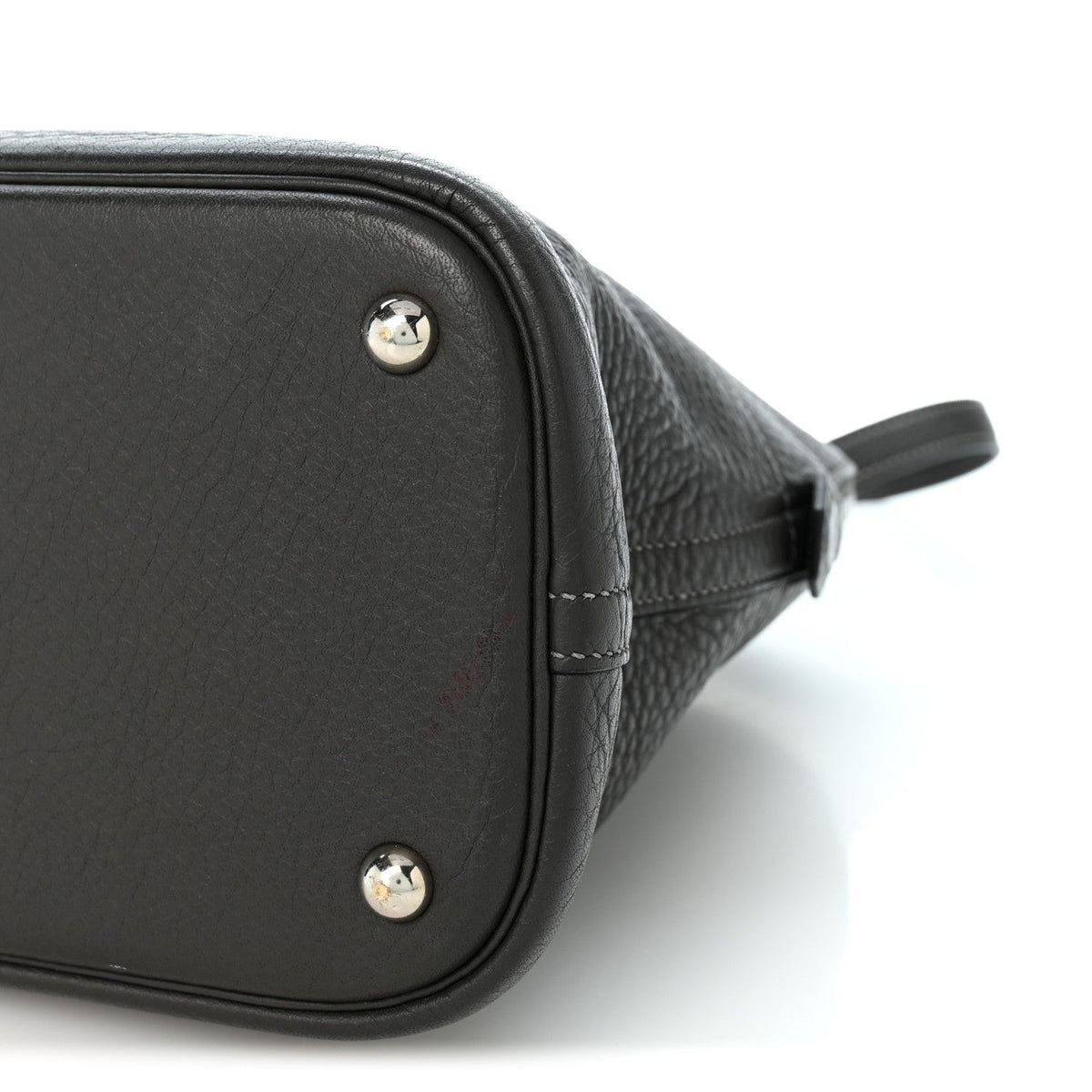 Hermès Bolide 35 Graphite Taurillon Clemence Silver Hardware
