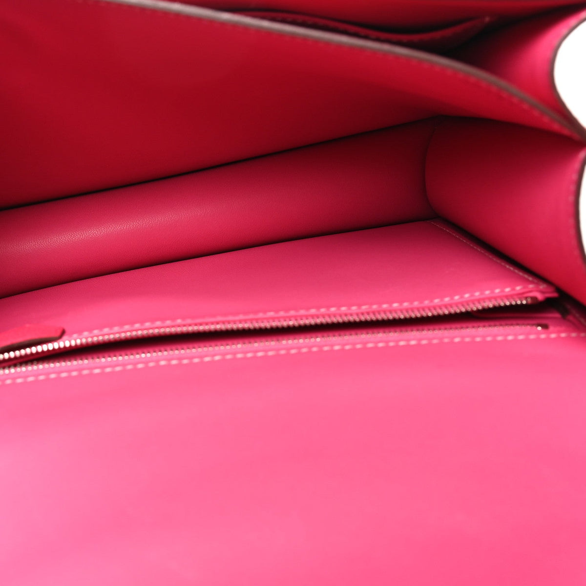 Hermès Constance 24 Rose Tyrien Epsom Silver Hardware