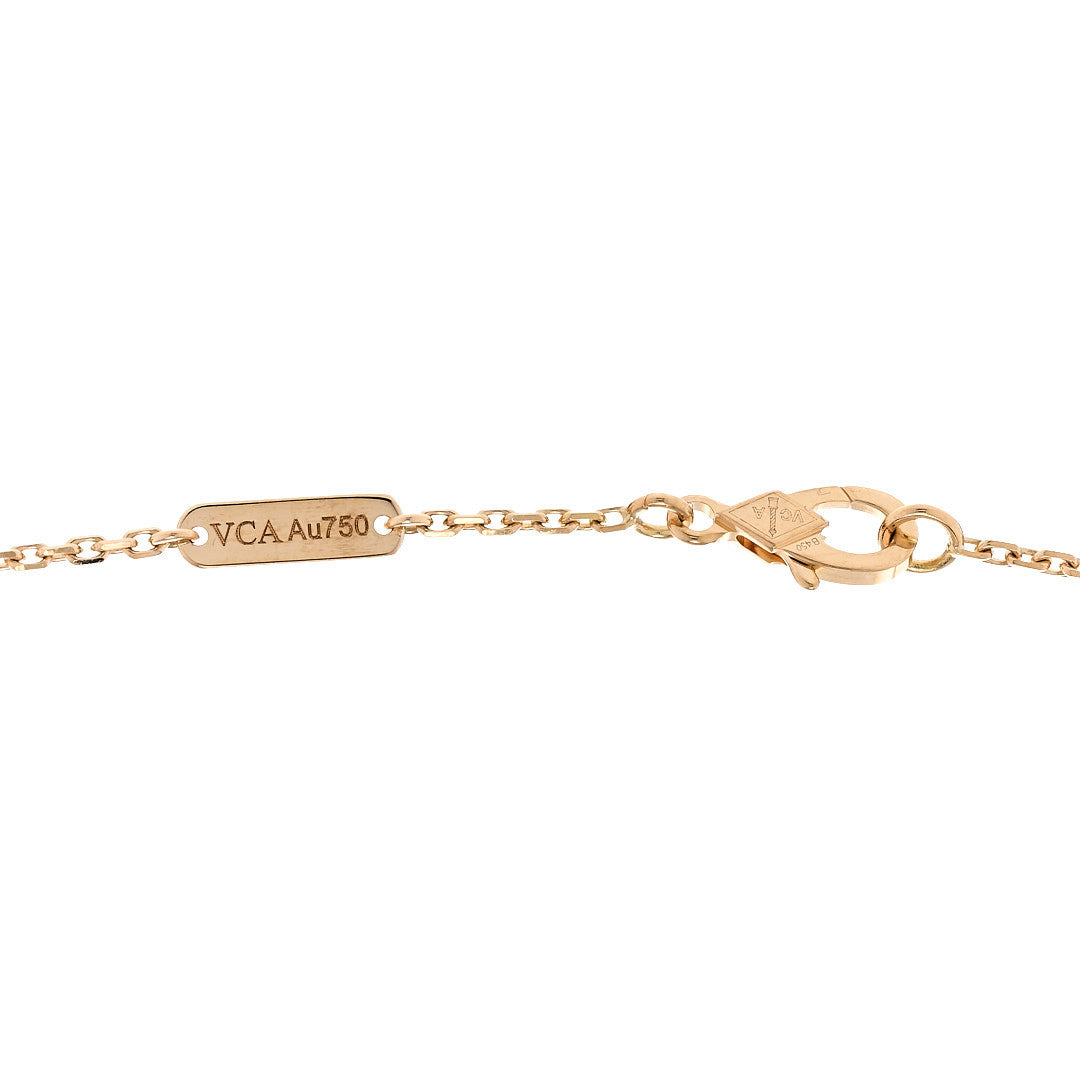 ヴァンクリーフ&アーペル ヴィンテージアルハンブラ ペンダントネックレス ギョーシェ 18K イエローゴールド VAN CLEEF & ARPELS VINTAGE ALHAMBRA PENDANT NECKLACE GUILLOCHÉ 18K YELLOW GOLD