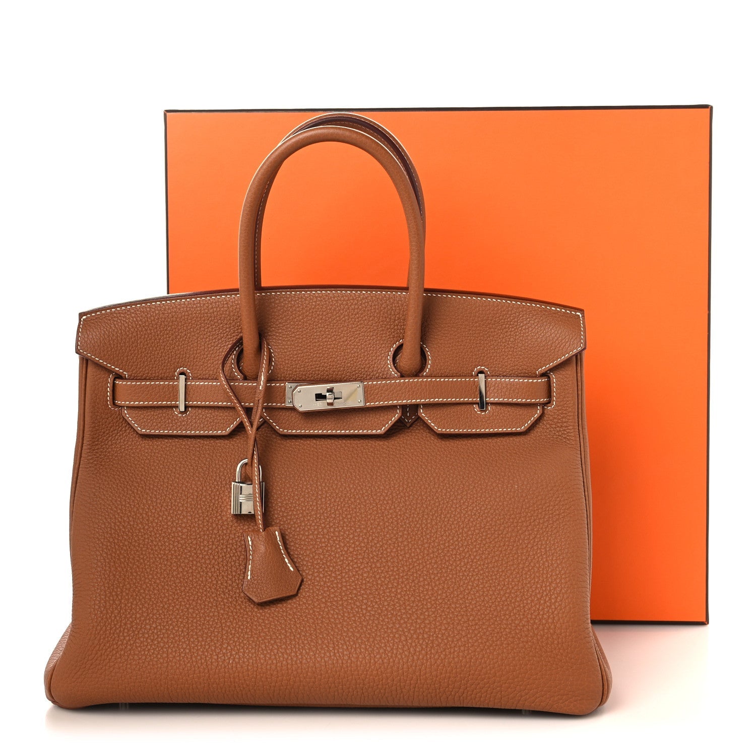 エルメス バーキン 35 Gold トゴ シルバー金具 HERMES BIRKIN 35 GOLD TOGO SILVER HARDWARE