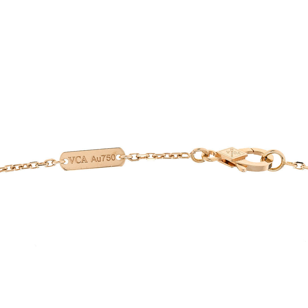 ヴァンクリーフ&アーペル ヴィンテージアルハンブラ ペンダントネックレス ギョーシェ 18K イエローゴールド VAN CLEEF & ARPELS VINTAGE ALHAMBRA PENDANT NECKLACE GUILLOCHÉ 18K YELLOW GOLD