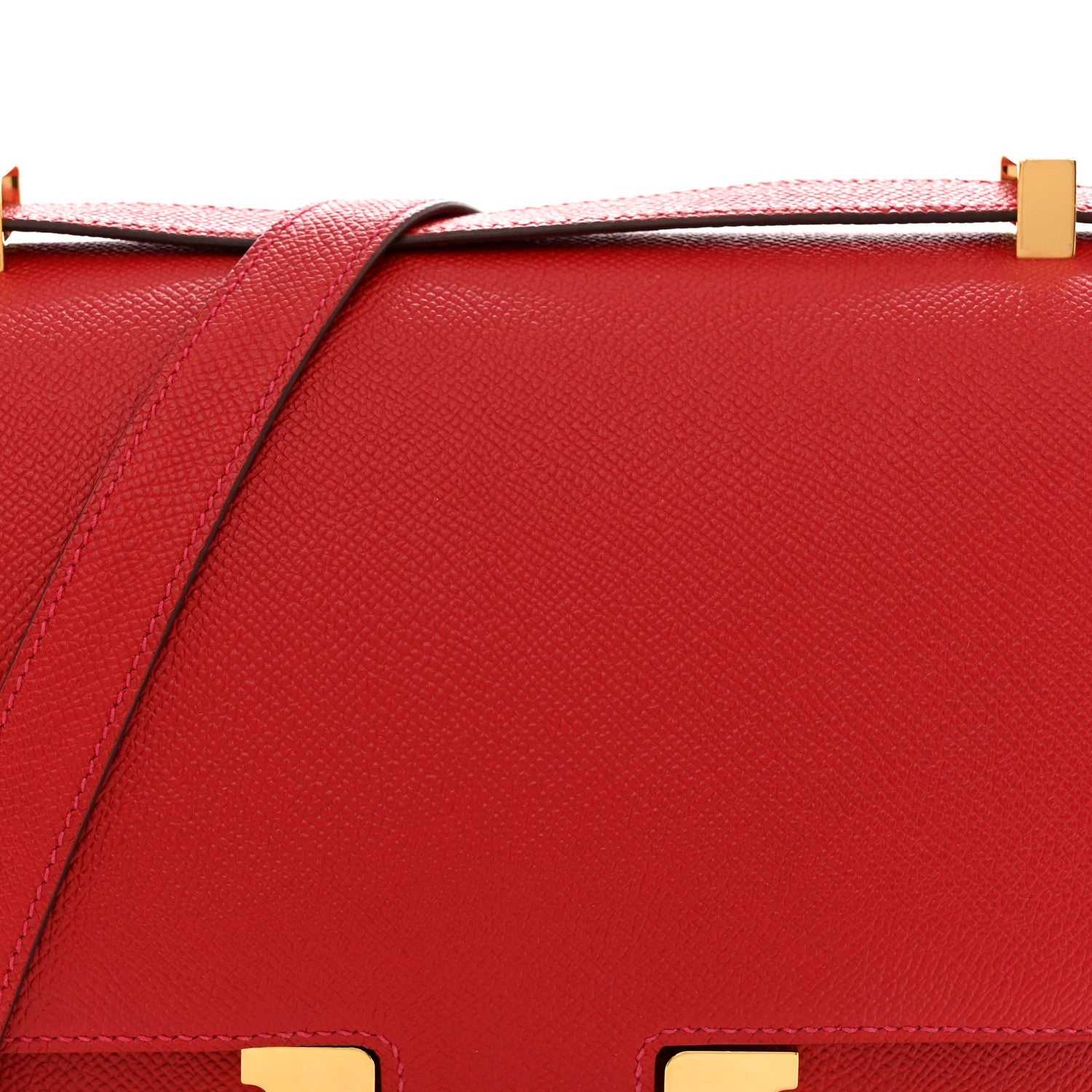 エルメス コンスタンス 24 Rouge Casaque エプソン ゴールド金具 HERMES CONSTANCE 24 ROUGE CASAQUE EPSOM GOLD HARDWARE