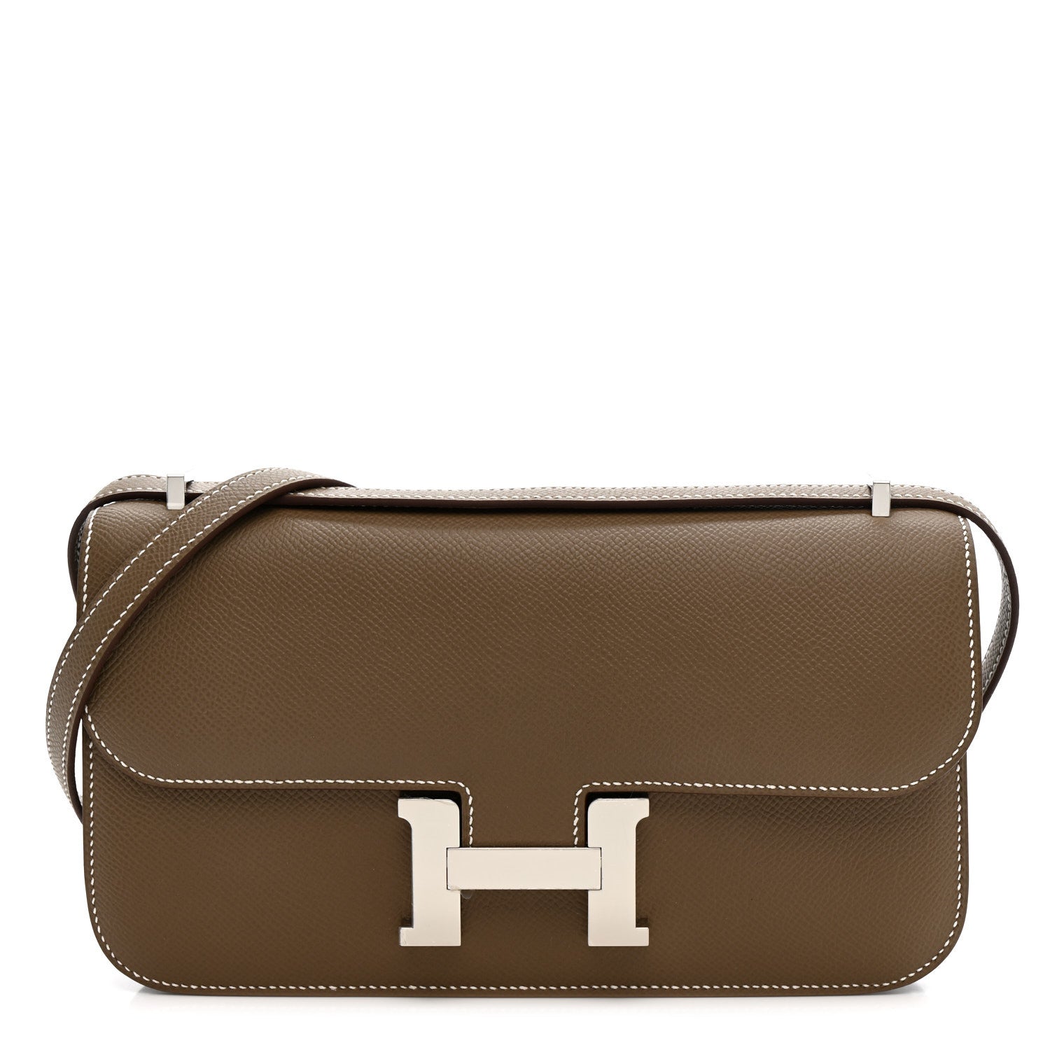 エルメス ミロワール コンスタンス Elan エラン Etoupe エプソン シルバー金具 HERMES CONSTANCE Elan ELAN ETOUPE EPSOM SILVER HARDWARE