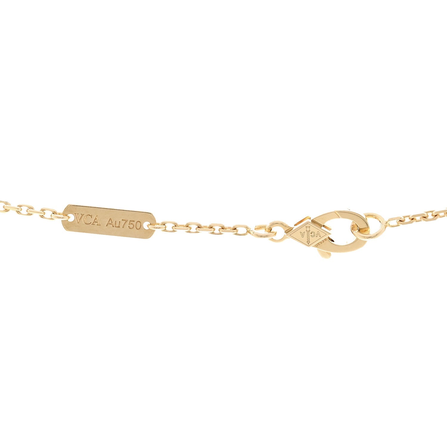 ヴァンクリーフ&アーペル ヴィンテージアルハンブラ ペンダントネックレス カーネリアン 18K イエローゴールド VAN CLEEF & ARPELS VINTAGE ALHAMBRA PENDANT NECKLACE CARNELIAN 18K YELLOW GOLD