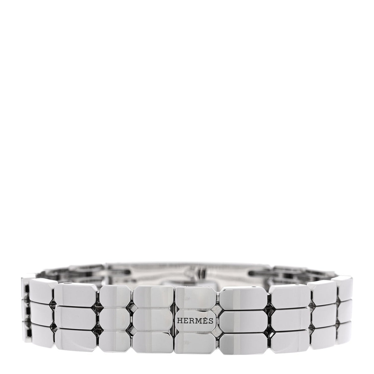 Hermes Kelly 16MM Quartz Watch Stainless Steel with Diamonds