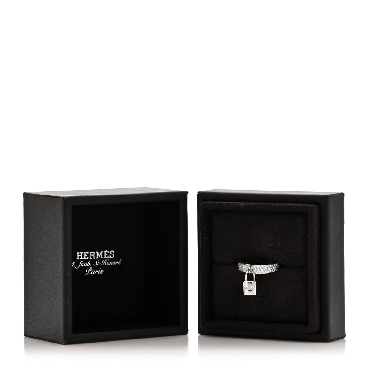 エルメス ケリー リング 指輪 18K ホワイトゴールド ダイヤモンド HERMES KELLY RING 18K WHITE GOLD DIAMOND