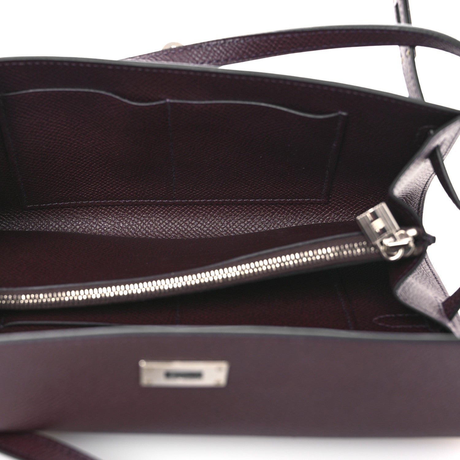 エルメス ケリートゥーゴー 長財布 Rouge Sellier エプソン シルバー金具 HERMES KELLY TO GO WALLET ROUGE SELLIER EPSOM SILVER HARDWARE