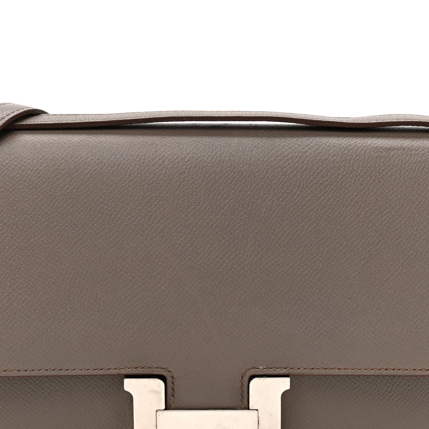 HERMES CONSTANCE 25 ELAN ETIAN EPSOM SILVER HARDWARE