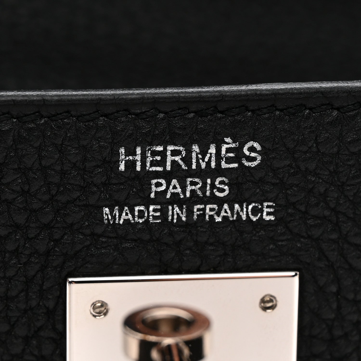 エルメス ケリー35 内縫い Black トゴ シルバー金具 HERMES KELLY35 RETOURNE BLACK TOGO SILVER HARDWARE