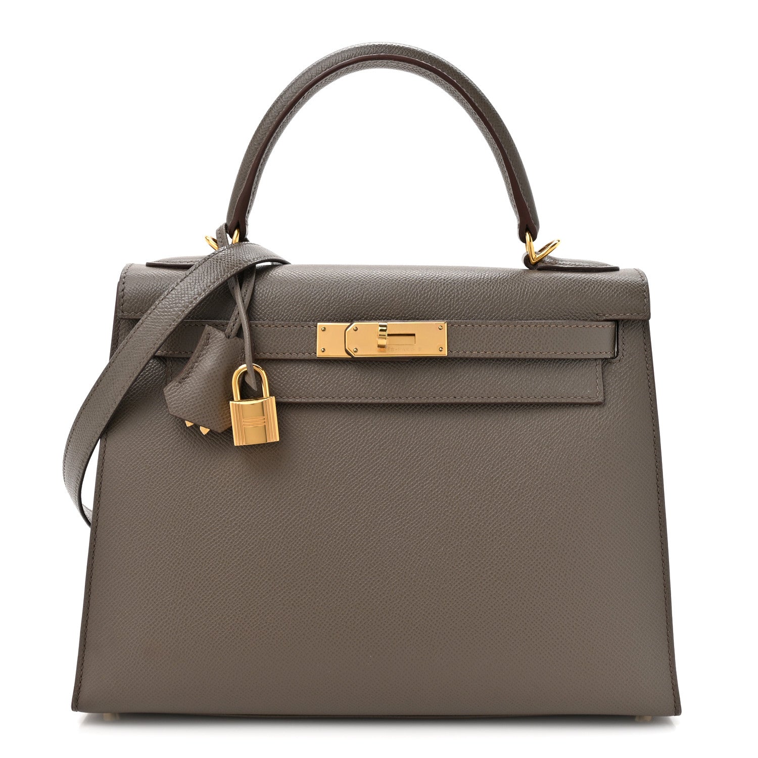 エルメス ケリー 28 外縫い Etain エプソン ゴールド金具 HERMES KELLY 28 SELLIER ETAIN EPSOM GOLD HARDWARE
