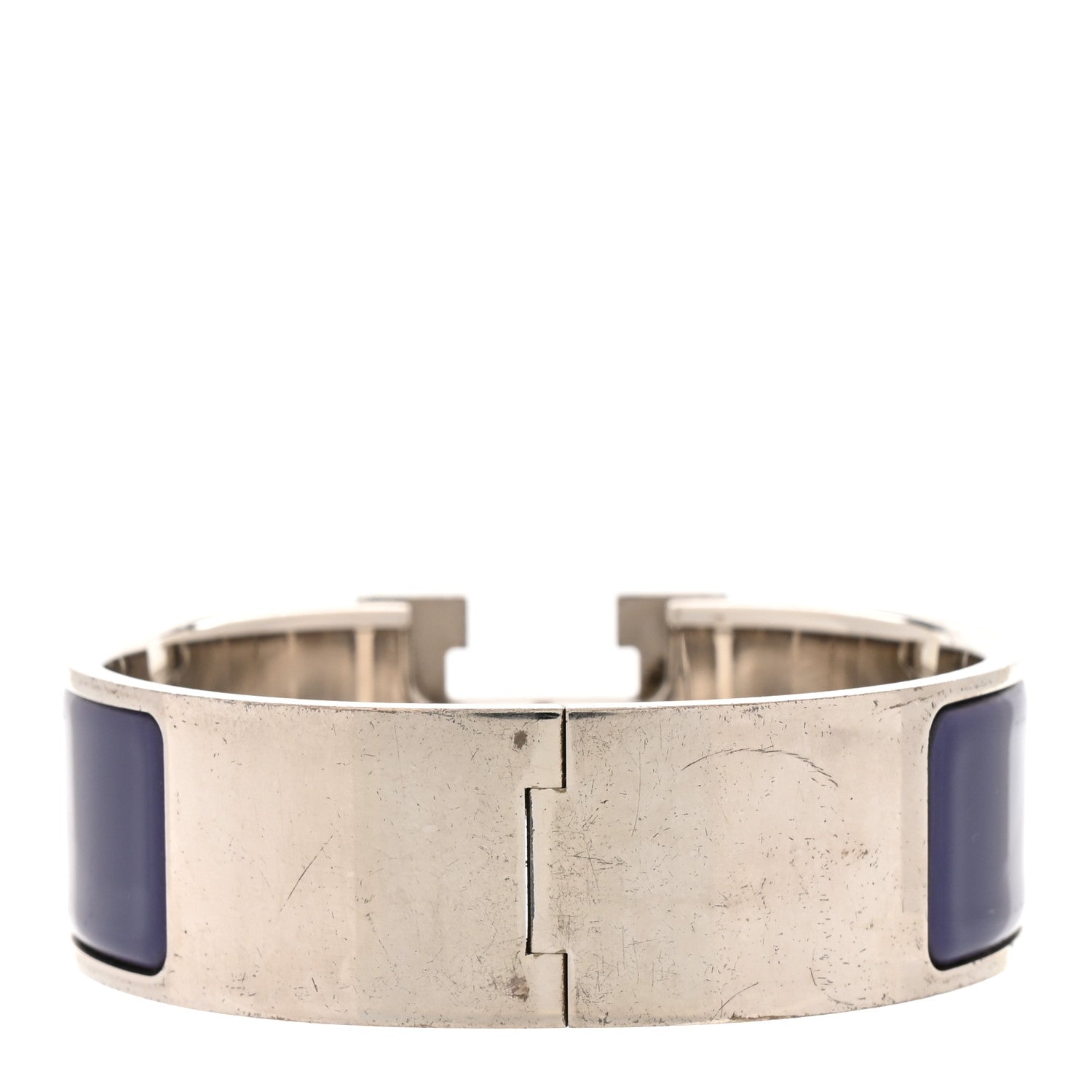 Hermès Enamel Wide Clic Clac H Bracelet PM Iris