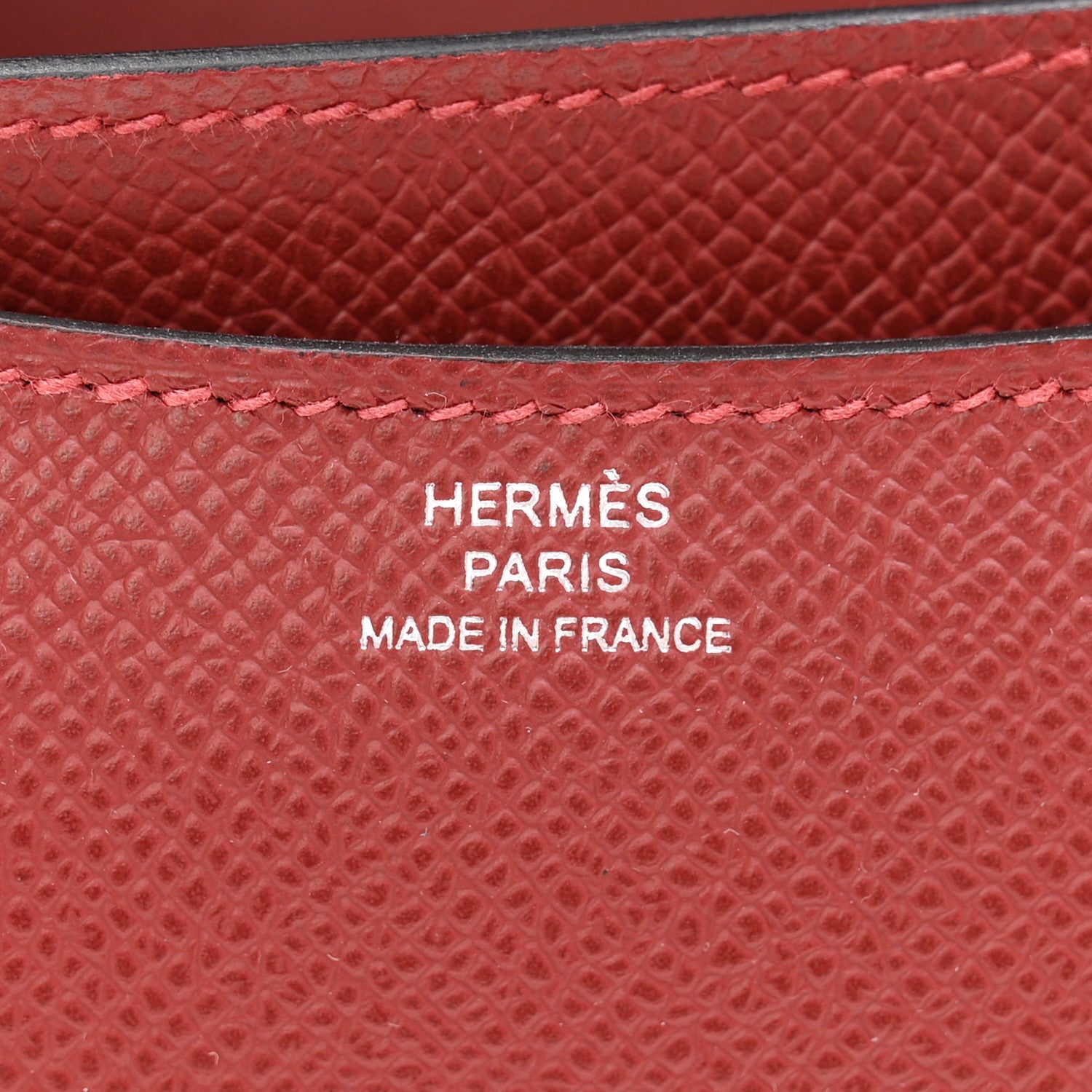 エルメス ミニコンスタンス 18 Rouge H エプソン シルバー金具 HERMES MINI CONSTANCE 18 ROUGE H EPSOM SILVER HARDWARE