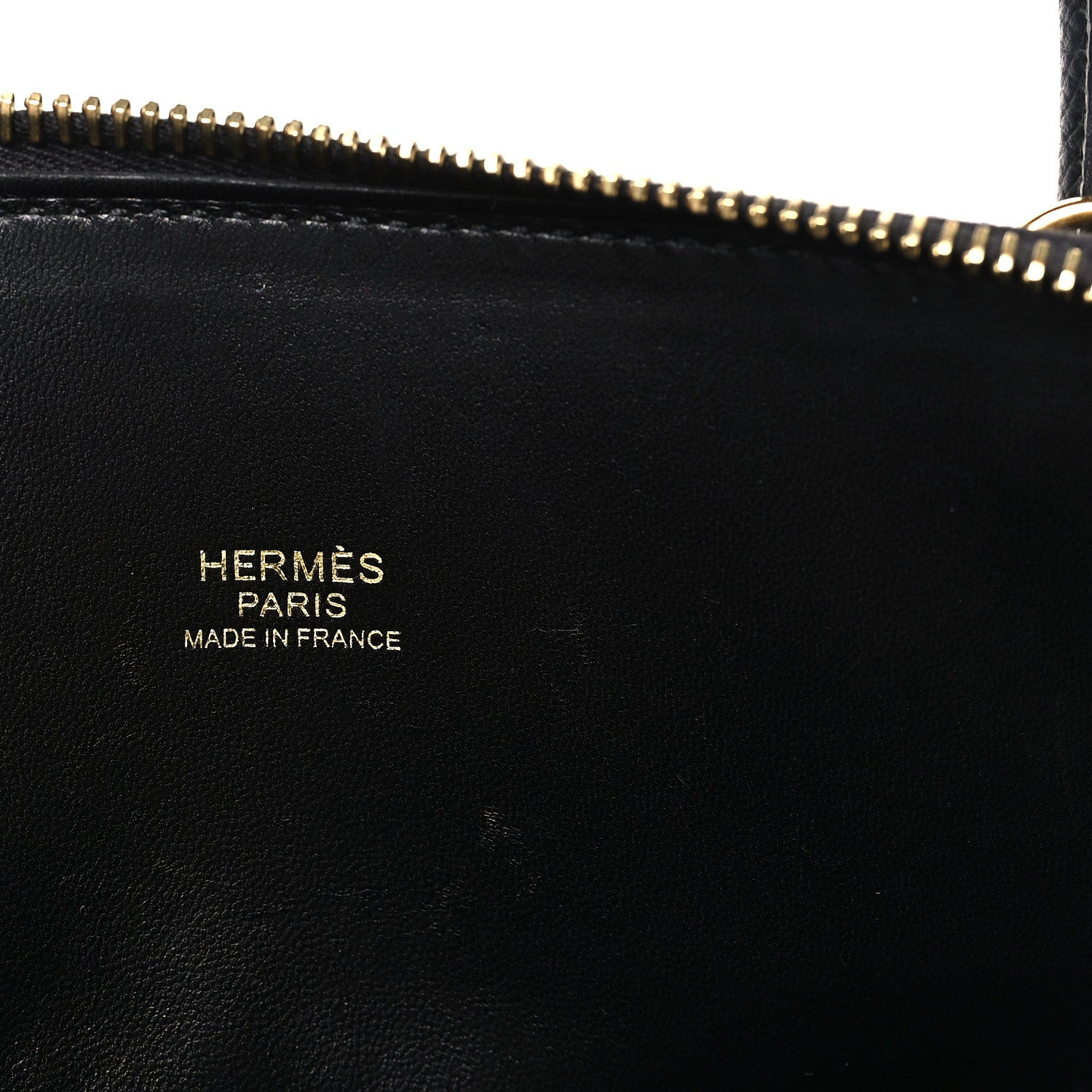 HERMES BOLIDE 27 BLACK EPSOM GOLD HARDWARE