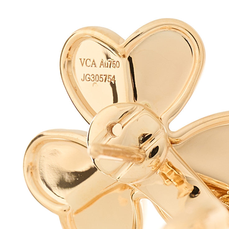 ヴァンクリーフ&アーペル スモール フリヴォル ピアス ダイヤモンド 18K ローズゴールド VAN CLEEF & ARPELS SMALL FRIVOLE EARRINGS DIAMOND 18K ROSE GOLD