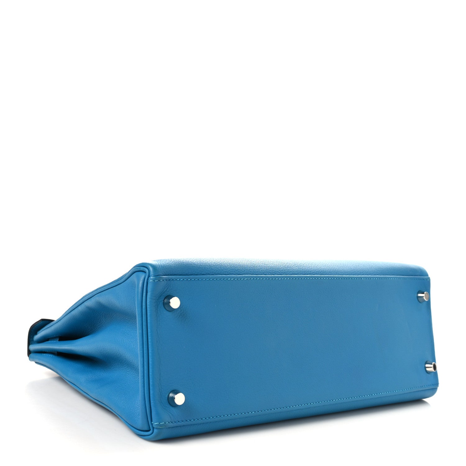 エルメス ケリー32 内縫い Bleu Zanzibar トゴ シルバー金具 HERMES KELLY32 RETOURNE BLEU ZANZIBAR TOGO SILVER HARDWARE