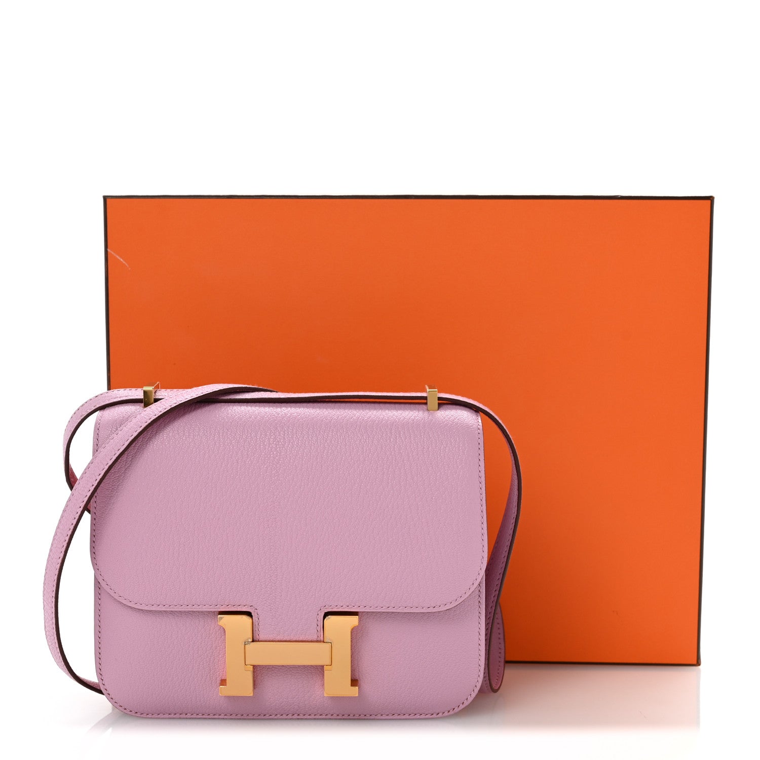 エルメス ミニコンスタンス 18 Mauve Sylvestre シェーブルミゾール ゴールド金具 HERMES MINI CONSTANCE 18 MAUVE SYLVESTRE CHEVRE MYSORE GOLD HARDWARE
