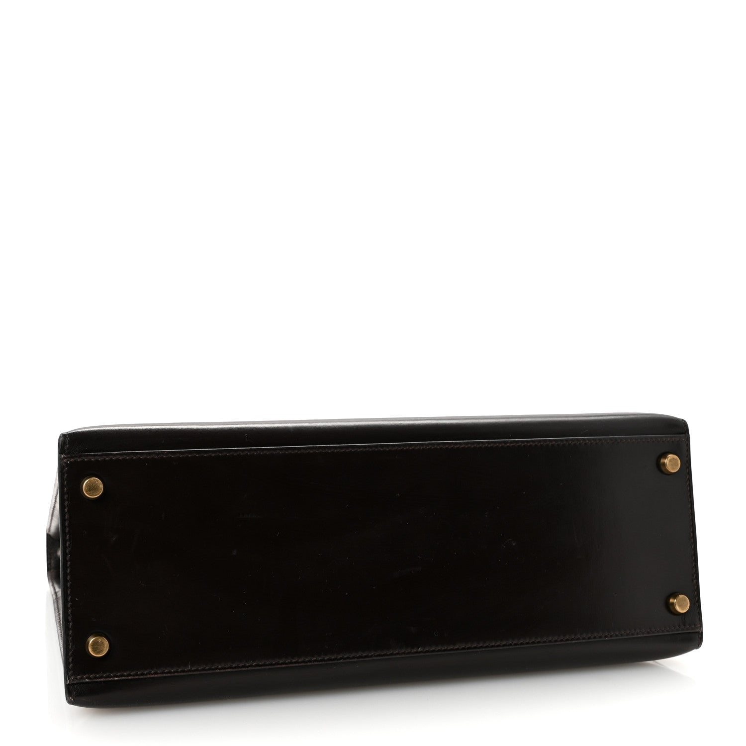 エルメス ケリー32 外縫い Chocolate ボックス ゴールド金具 HERMES KELLY32 SELLIER CHOCOLATE BOX GOLD HARDWARE