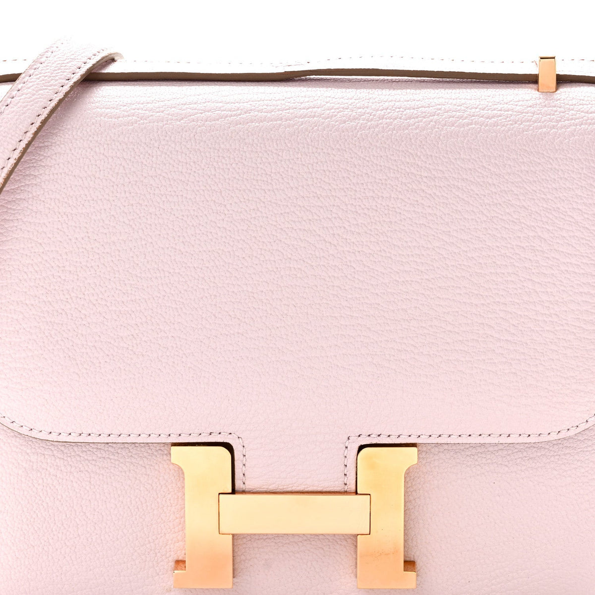 エルメス ミニコンスタンス 18 Mauve Pale シェーブルミゾール ローズゴールド金具 HERMES MINI CONSTANCE 18 MAUVE PALE CHEVRE MYSORE ROSE GOLD HARDWARE