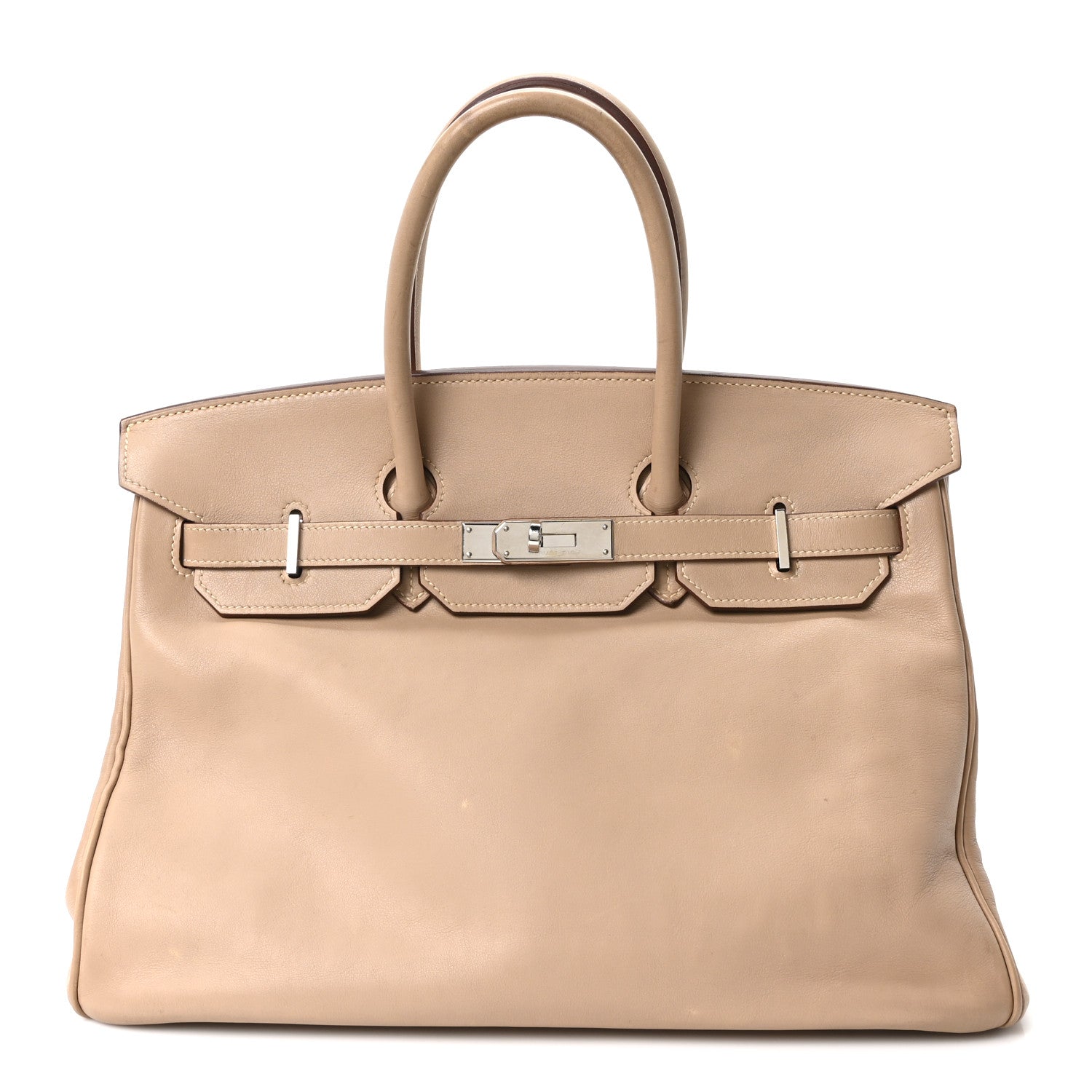 エルメス バーキン 35 Argile スイフト シルバー金具 HERMES BIRKIN 35 ARGILE SWIFT SILVER HARDWARE