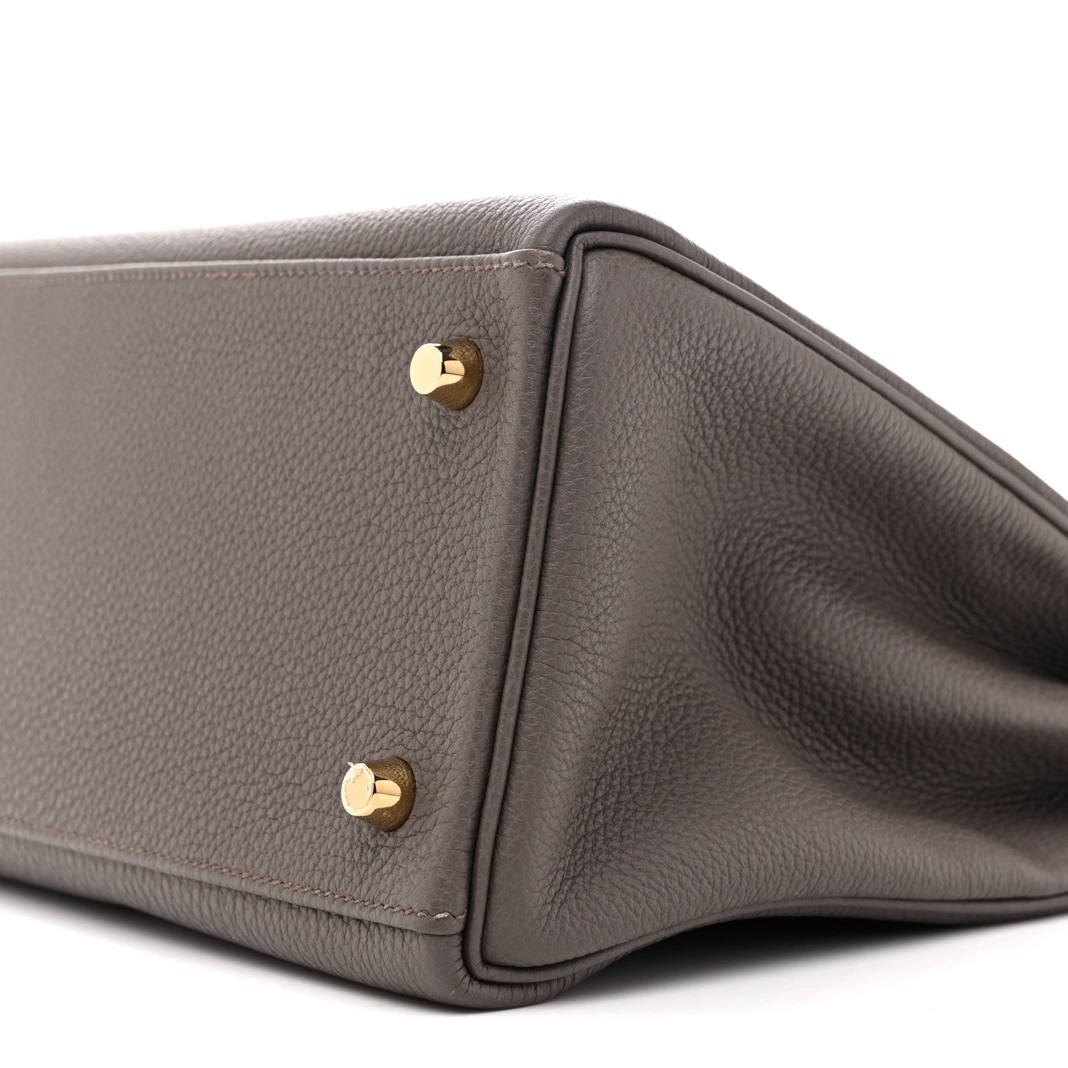 HERMES KELLY 28 RETOURNE ETAIN TOGO GOLD HARDWARE