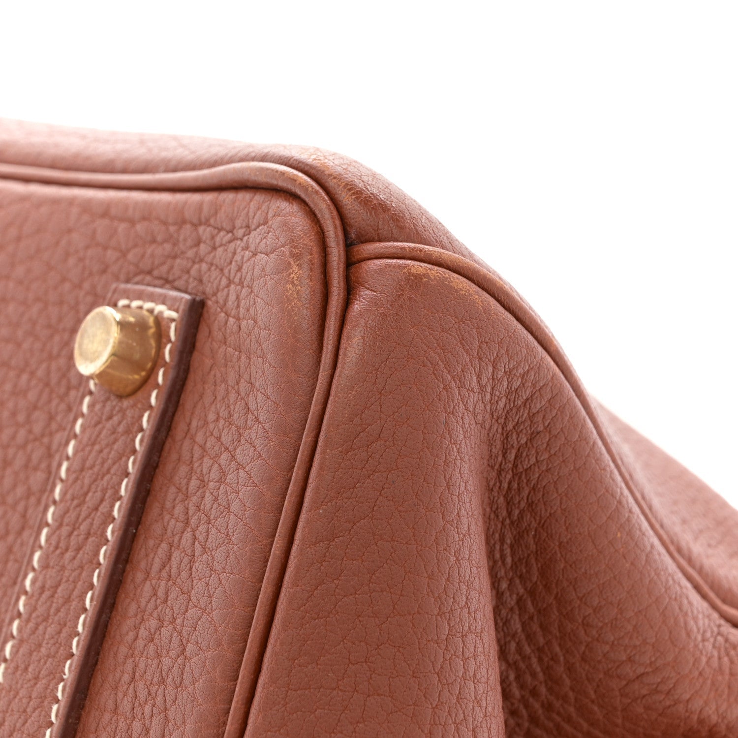 HERMES BIRKIN 35 GOLD TAURILLON CLEMENCE GOLD HARDWARE