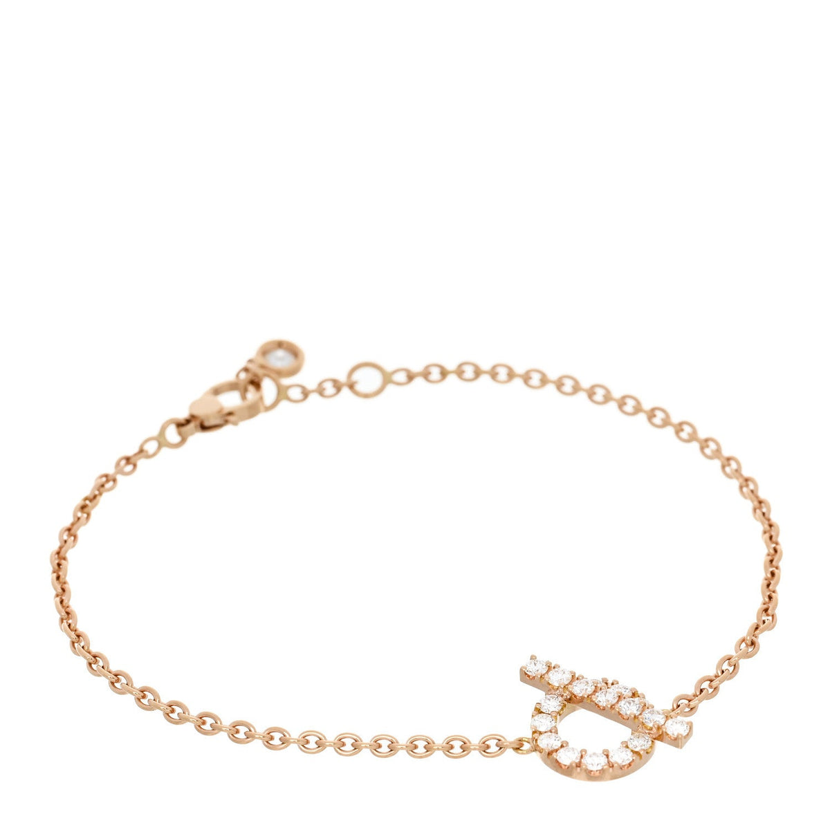 エルメス フィネス ブレスレット 18K ローズゴールド ダイヤモンド HERMES FINESSE BRACELET 18K ROSE GOLD DIAMOND