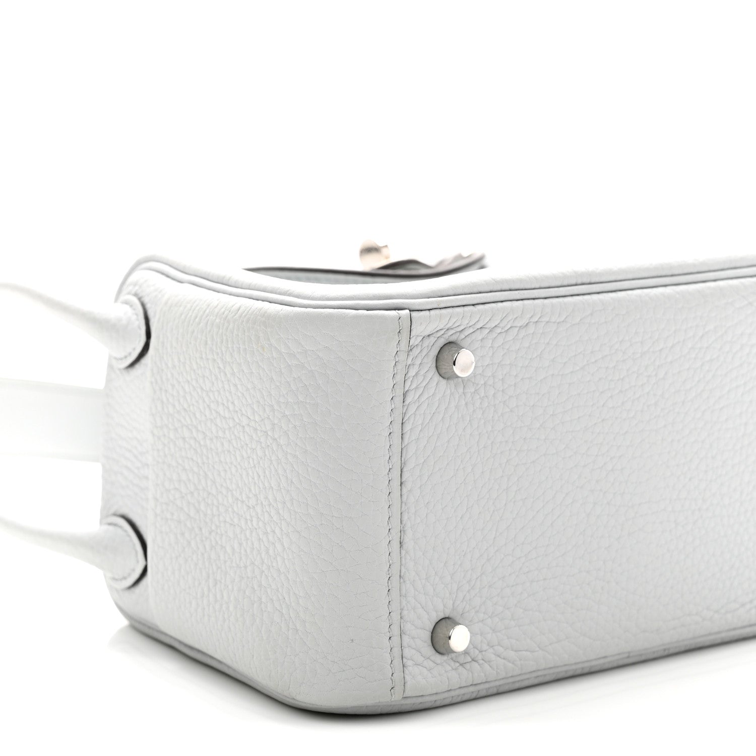 エルメス リンディ 20 Bleu Pale トリヨンクレマンス シルバー金具 HERMES LINDY 20 BLEU PALE TAURILLON CLEMENCE SILVER HARDWARE
