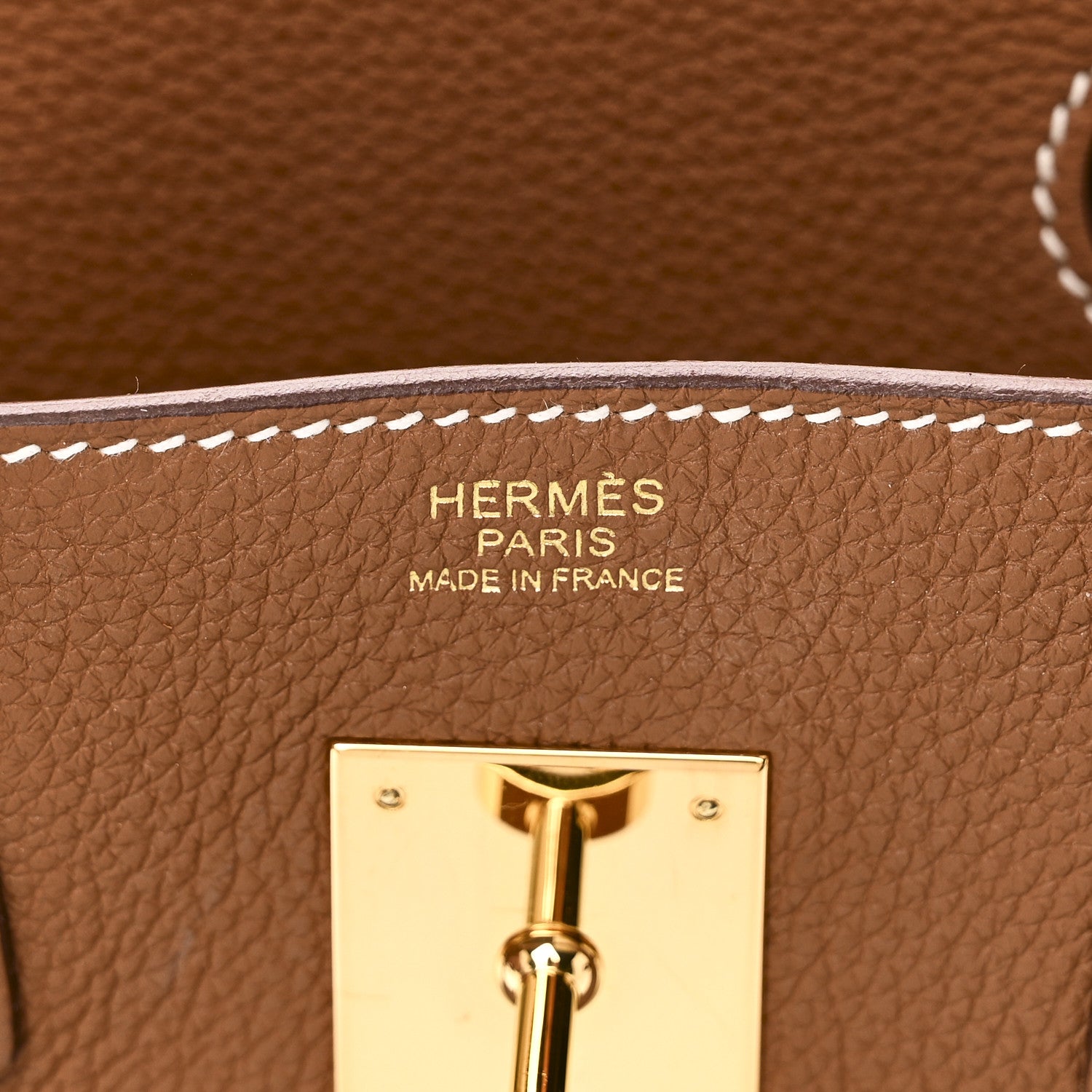 HERMES BIRKIN 30 GOLD TOGO GOLD HARDWARE