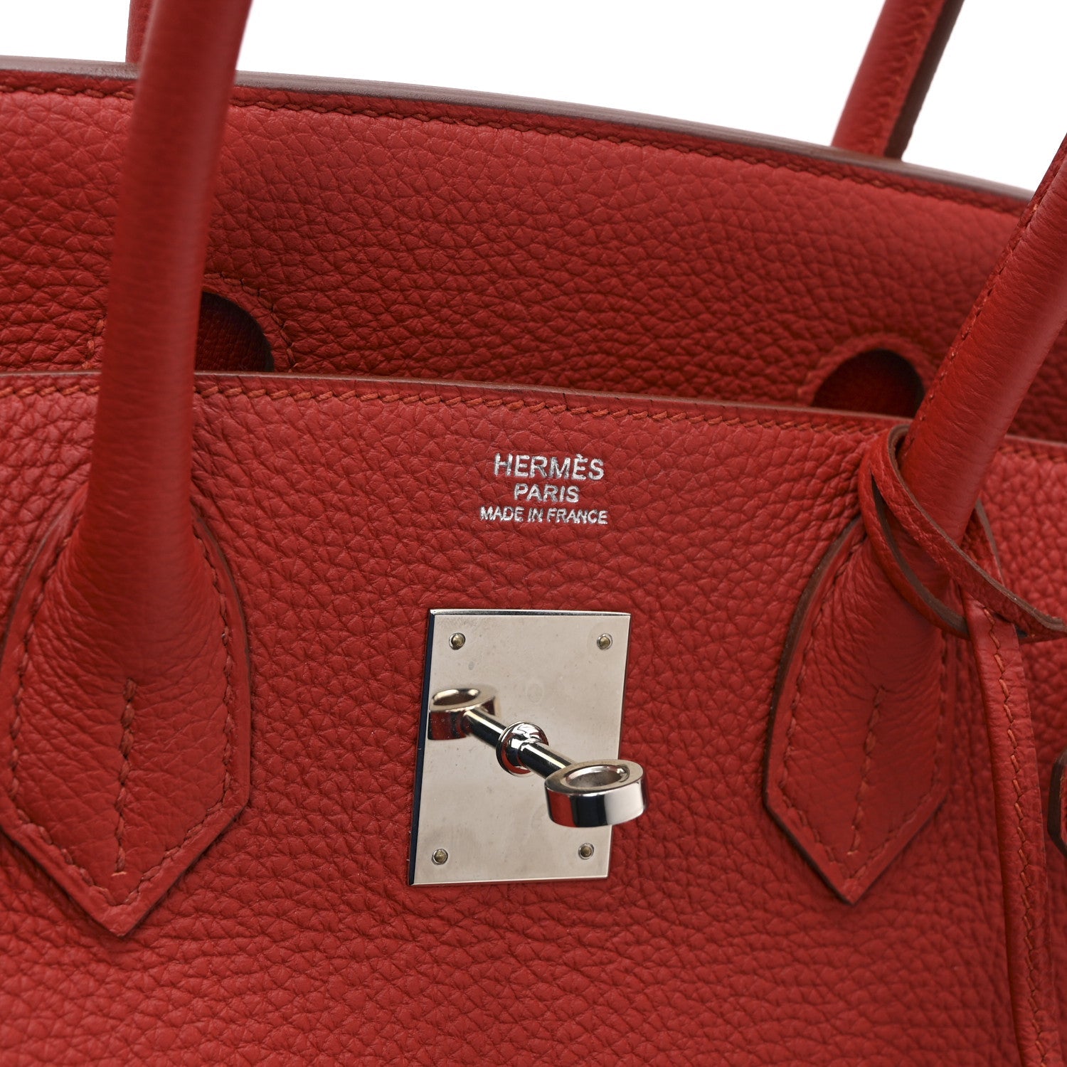 エルメス バーキン 30 Vermillion トゴ シルバー金具 HERMES BIRKIN 30 VERMILLION TOGO SILVER HARDWARE