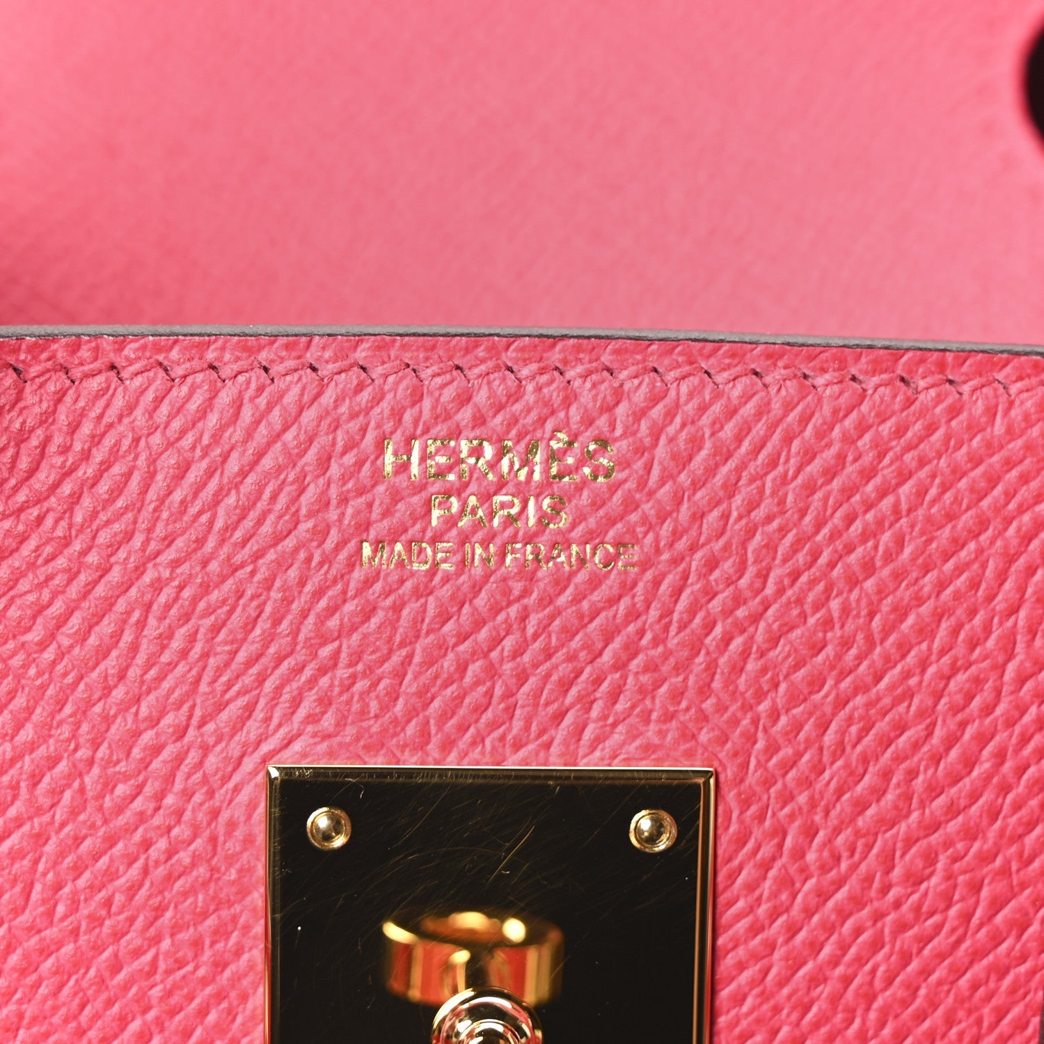 HERMES BIRKIN 30 ROSE EXTREME EPSOM GOLD HARDWARE