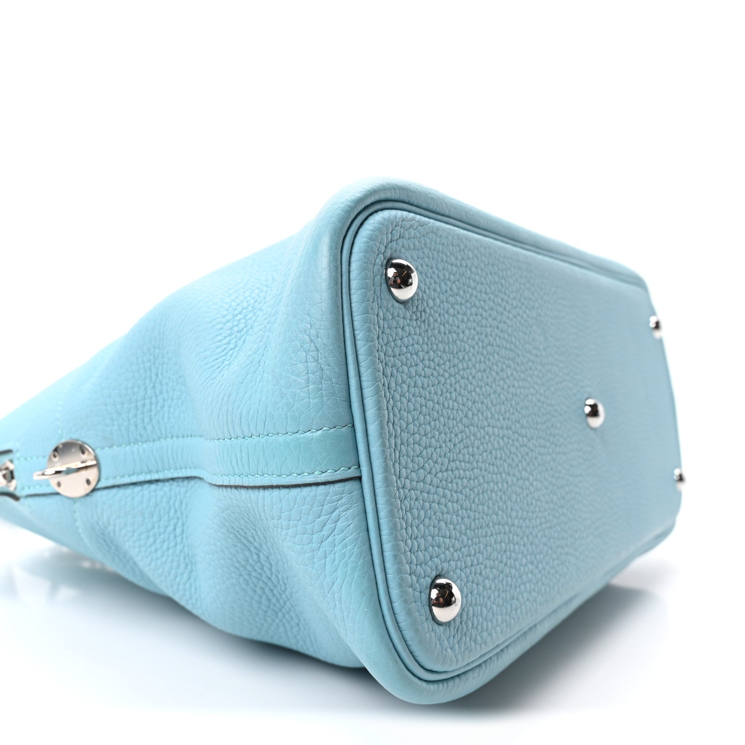 エルメス ボリード 35 Bleu Atoll トリヨンクレマンス シルバー金具 HERMES BOLIDE 35 BLEU ATOLL TAURILLON CLEMENCE SILVER HARDWARE