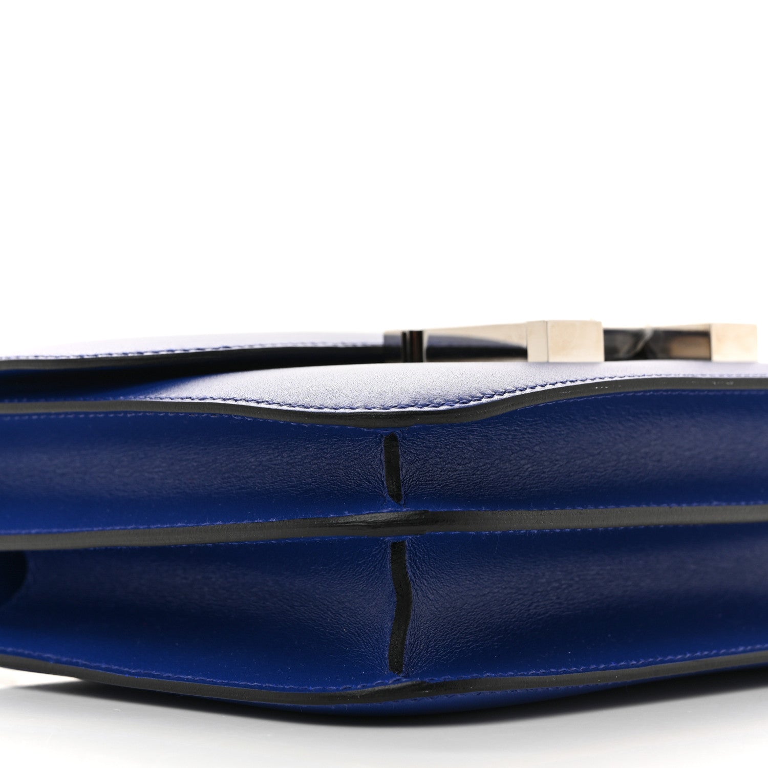 MINI CONSTANCE 18 BLEU ELECTRIQUE TADELAKT SILVER HARDWARE