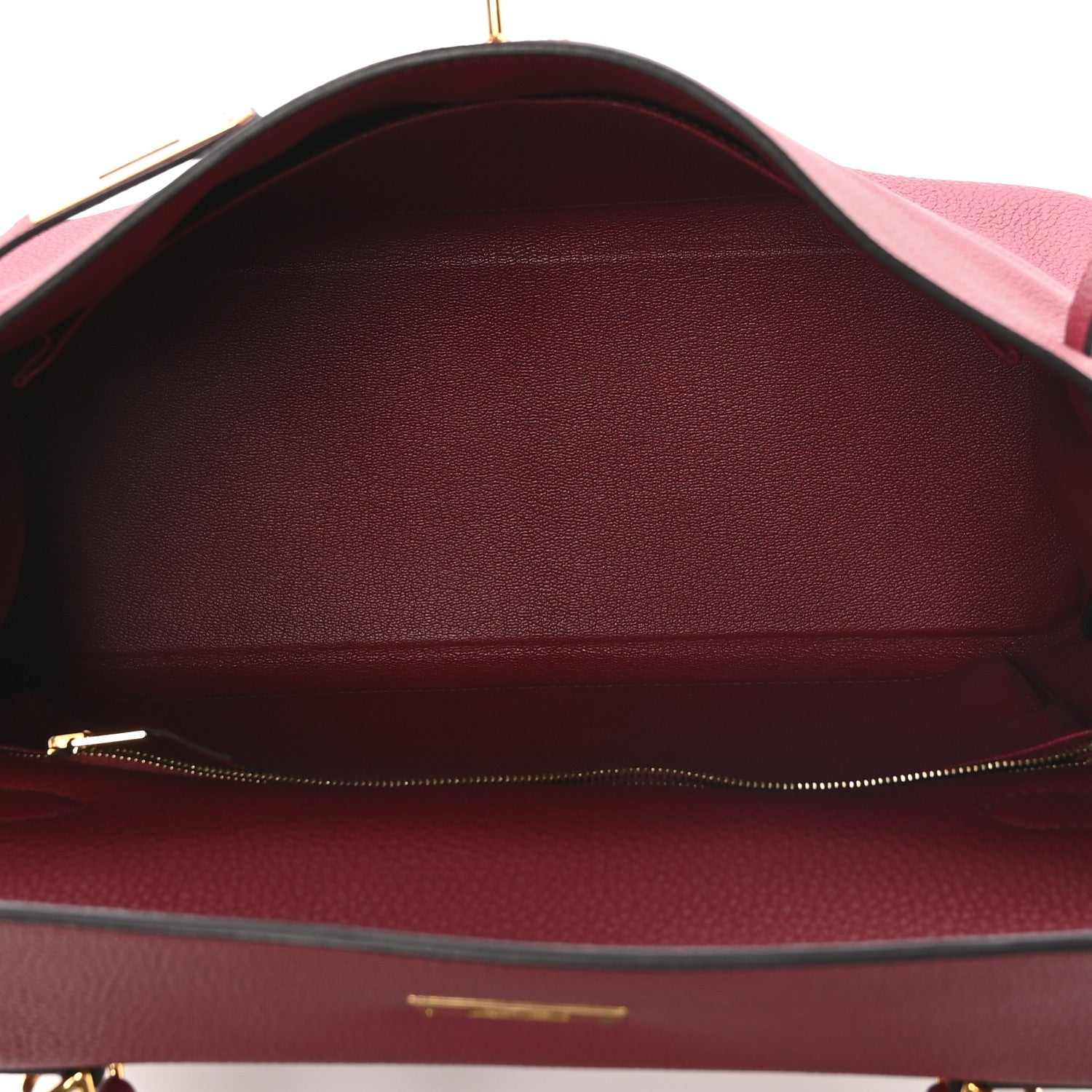 HERMES KELLY 32 RETOURNE RUBIS TOGO GOLD HARDWARE