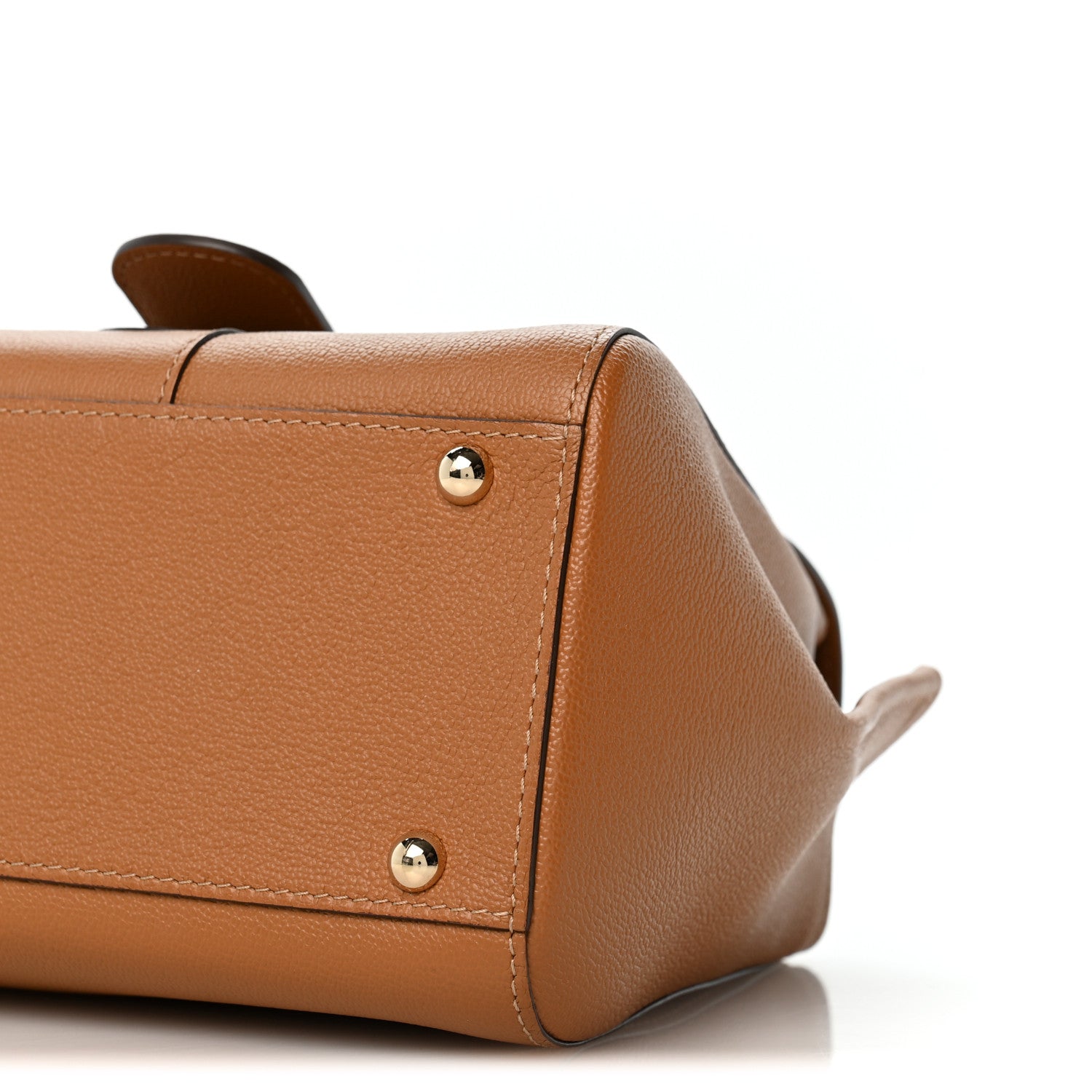 デルヴォー ブリヨン ミニ ショルダーバッグ Natural グレインドカーフスキン ゴールド金具 DELVAUX BRILLANT MINI SHOULDER BAG NATURAL GRAINED CALFSKIN GOLD HARDWARE