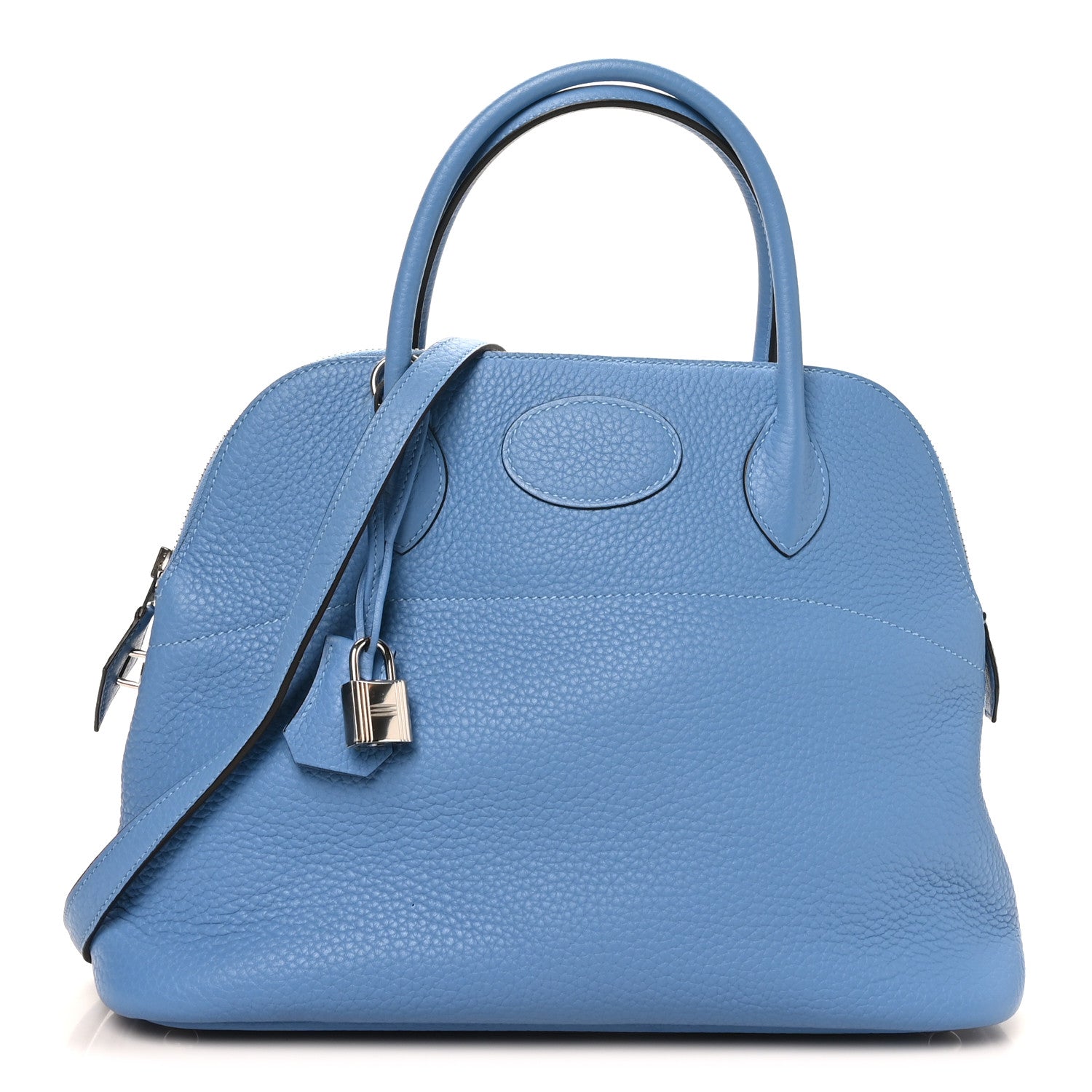 エルメス ボリード 31 Bleu Paradis トリヨンクレマンス シルバー金具 HERMES BOLIDE 31 BLEU PARADIS TAURILLON CLEMENCE SILVER HARDWARE