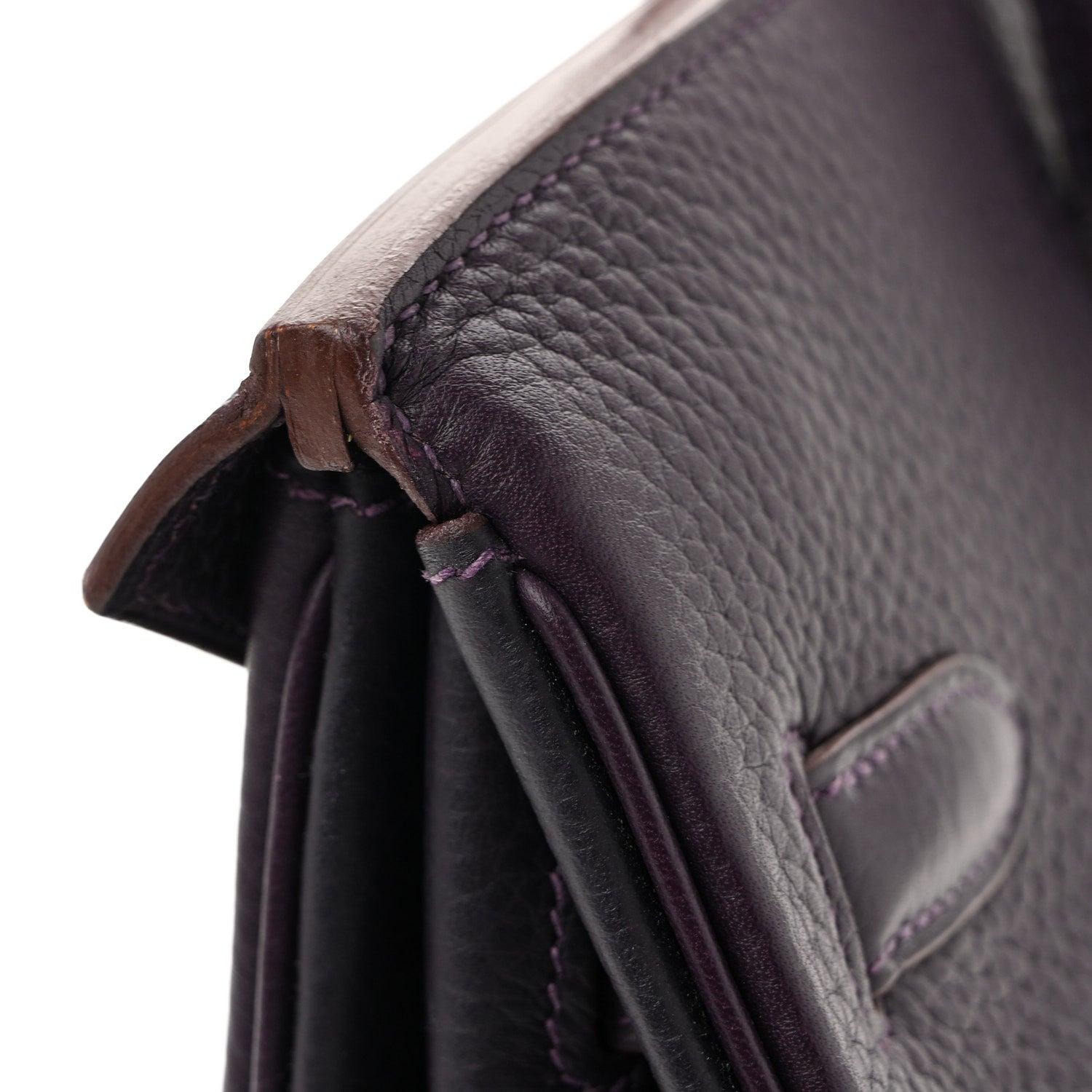 エルメス バーキン 35 Raisin トリヨンクレマンス シルバー金具 HERMES BIRKIN 35 RAISIN TAURILLON CLEMENCE SILVER HARDWARE