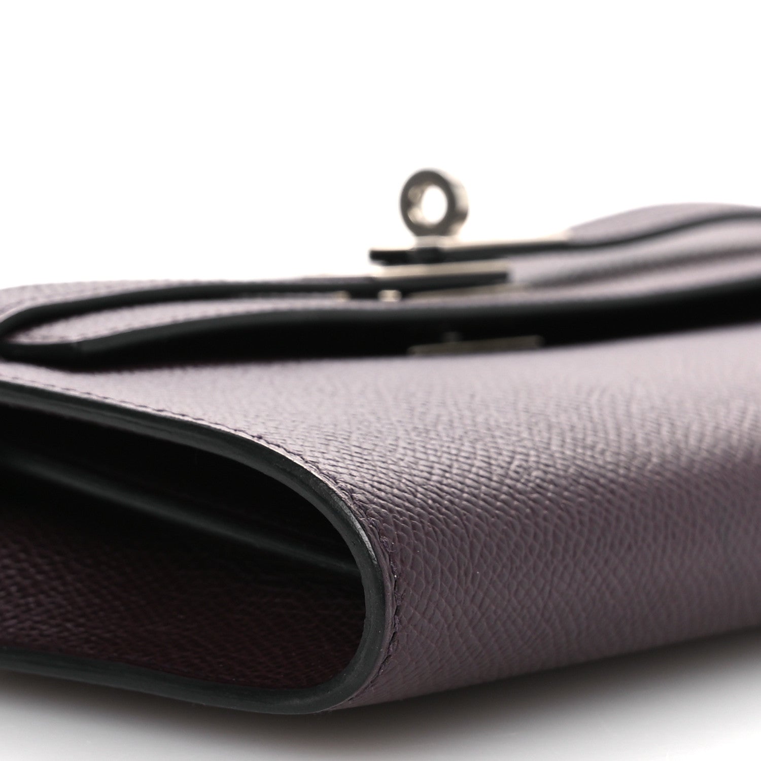 エルメス ケリートゥーゴー 長財布 Rouge Sellier エプソン シルバー金具 HERMES KELLY TO GO WALLET ROUGE SELLIER EPSOM SILVER HARDWARE