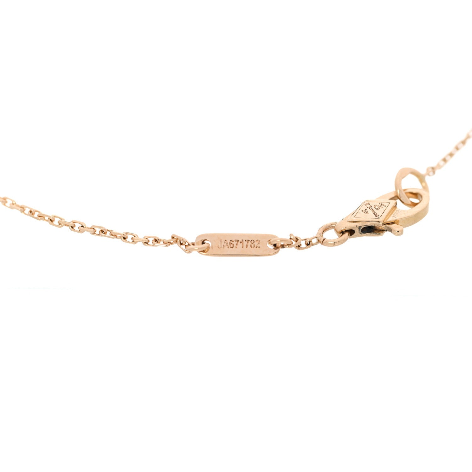Van Cleef & Arpels Sweet Alhambra Bracelet White Mother-of-Pearl 18K Yellow Gold