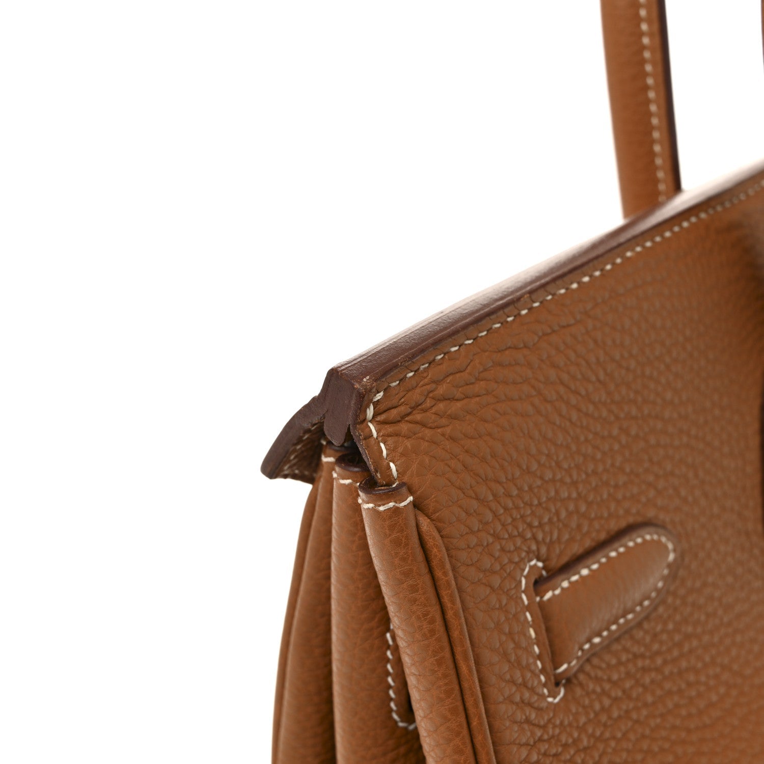 HERMES BIRKIN 35 GOLD TOGO SILVER HARDWARE