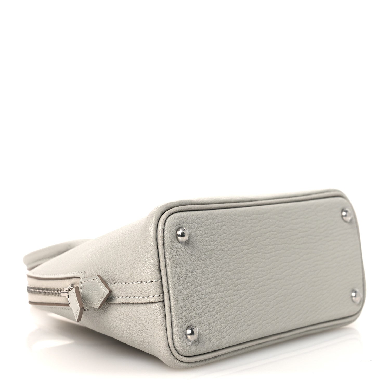 エルメス ミニ ボリード 1923 Gris Perle シェーブルミゾール ローズゴールド金具 HERMES MINI BOLIDE 1923 GRIS PERLE CHEVRE MYSORE ROSE GOLD HARDWARE
