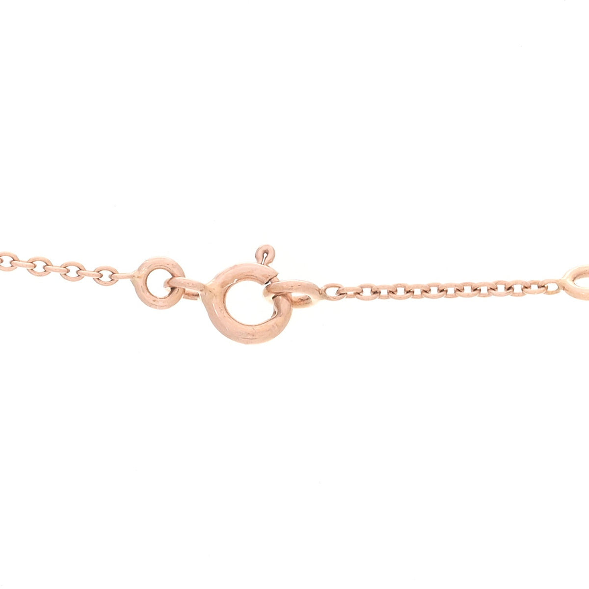 HERMES FARANDOLE PENDANT NECKLACE PM 18K ROSE GOLD