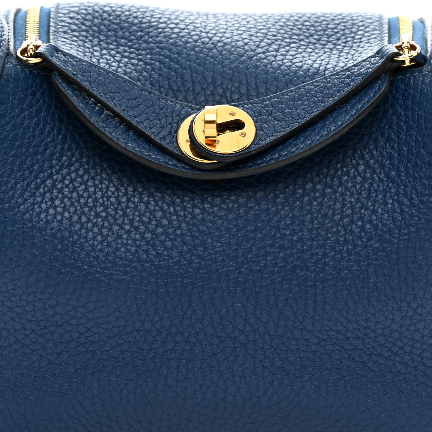 エルメス リンディ 20 Deep Bleu トリヨンクレマンス ゴールド金具 HERMES LINDY 20 DEEP BLEU TAURILLON CLEMENCE GOLD HARDWARE