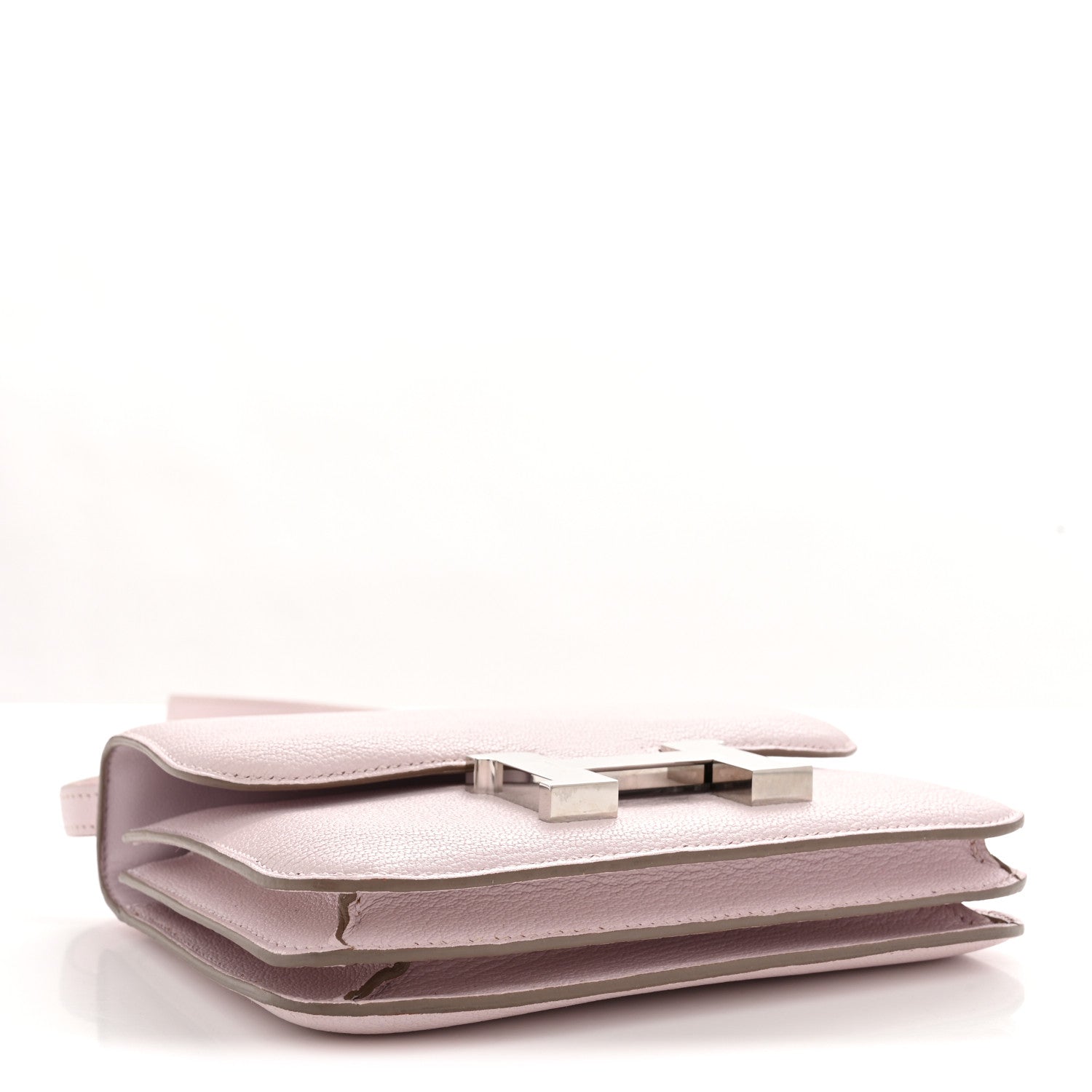 エルメス ミニコンスタンス 18 Mauve Pale シェーブルミゾール シルバー金具 HERMES MINI CONSTANCE 18 MAUVE PALE CHEVRE MYSORE SILVER HARDWARE