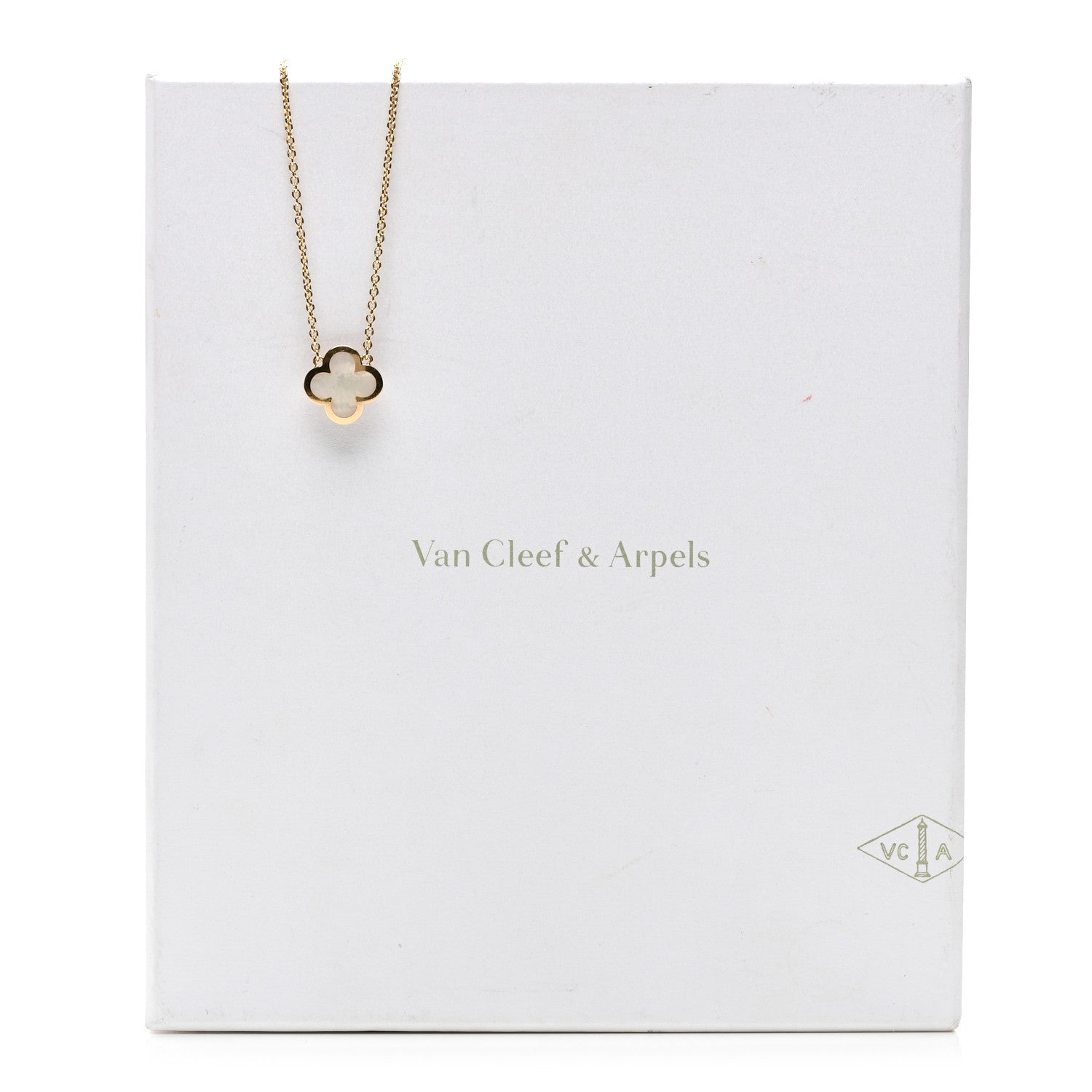 ヴァンクリーフ&アーペル ピュアアルハンブラ ペンダントネックレス マザーオブパール 18K イエローゴールド VAN CLEEF & ARPELS PURE ALHAMBRA PENDANT NECKLACE MOTHER OF PEARL 18K YELLOW GOLD