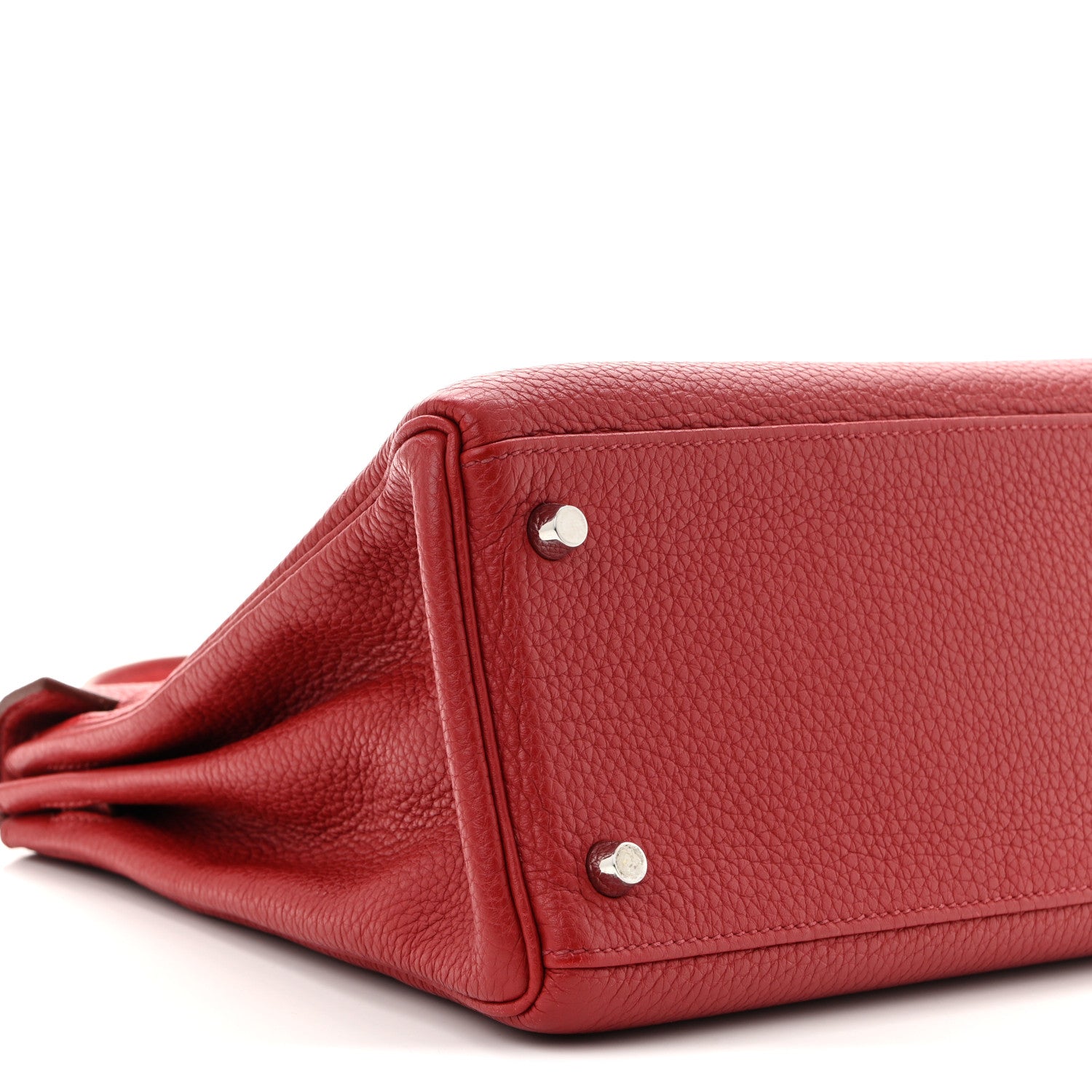 エルメス ケリー 28 内縫い Rouge Garance トリヨンクレマンス シルバー金具 HERMES KELLY 28 RETOURNE ROUGE GARANCE TAURILLON CLEMENCE SILVER HARDWARE