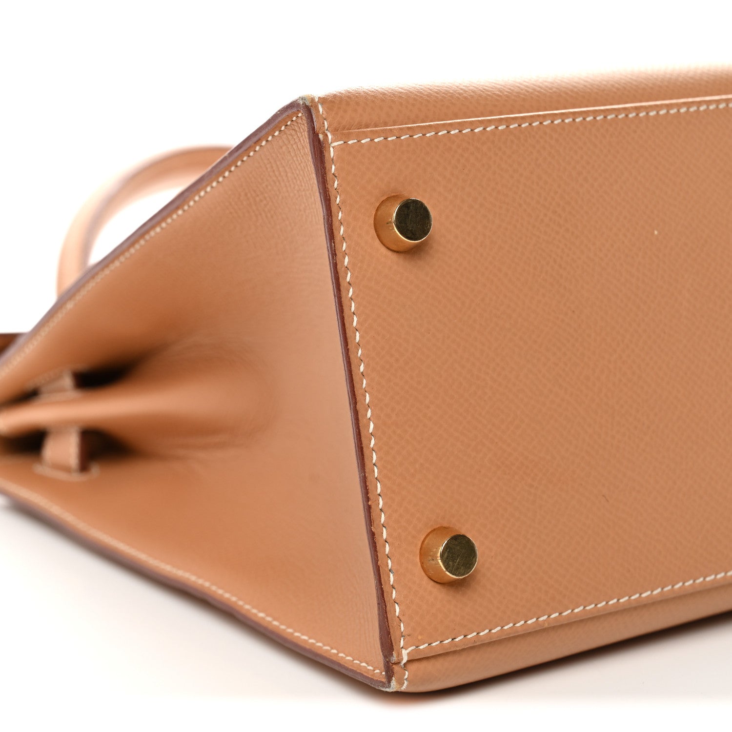 エルメス ケリー 28 外縫い Tabac Camel クシュベル ゴールド金具 HERMES KELLY 28 SELLIER TABAC CAMEL COURCHEVEL GOLD HARDWARE