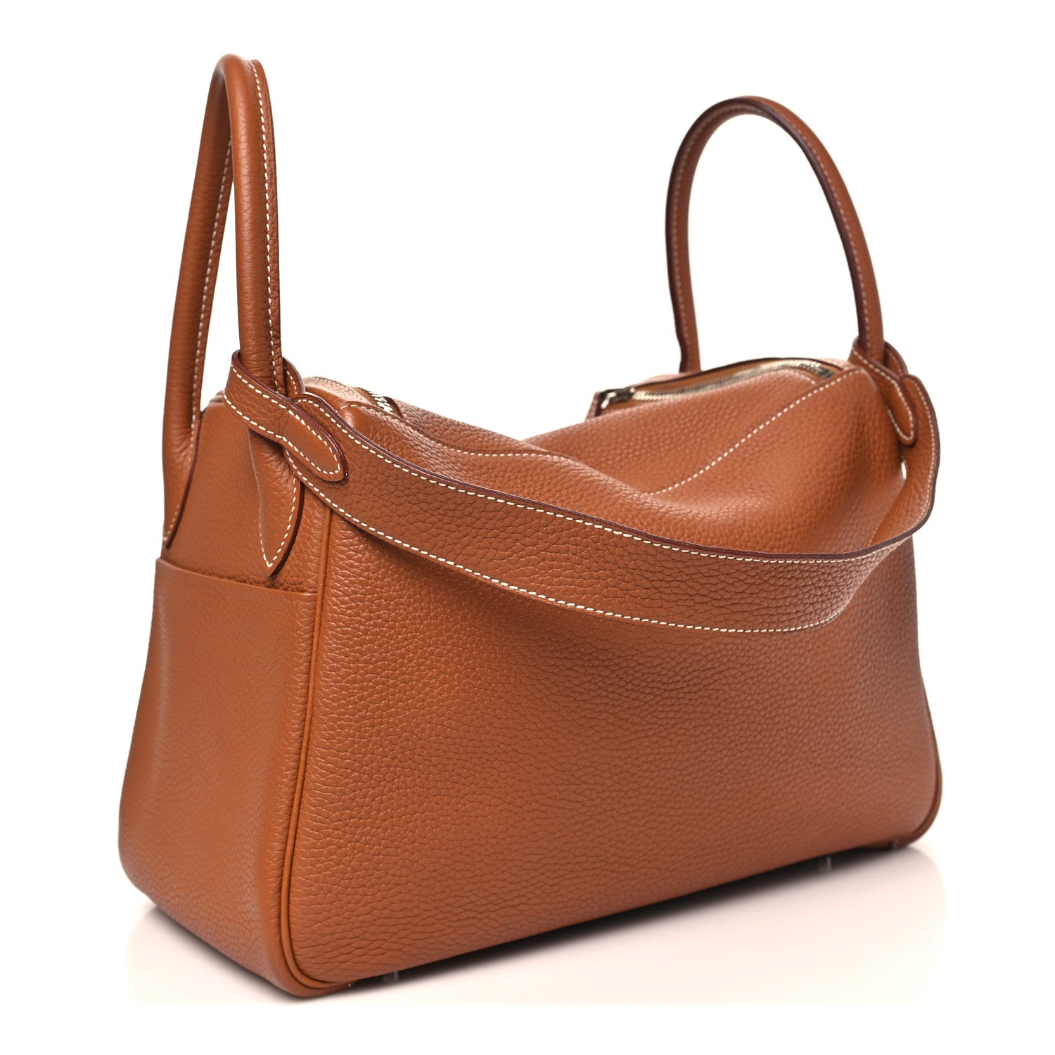 エルメス リンディ 30 Gold トリヨンクレマンス シルバー金具 HERMES LINDY 30 GOLD TAURILLON CLEMENCE SILVER HARDWARE